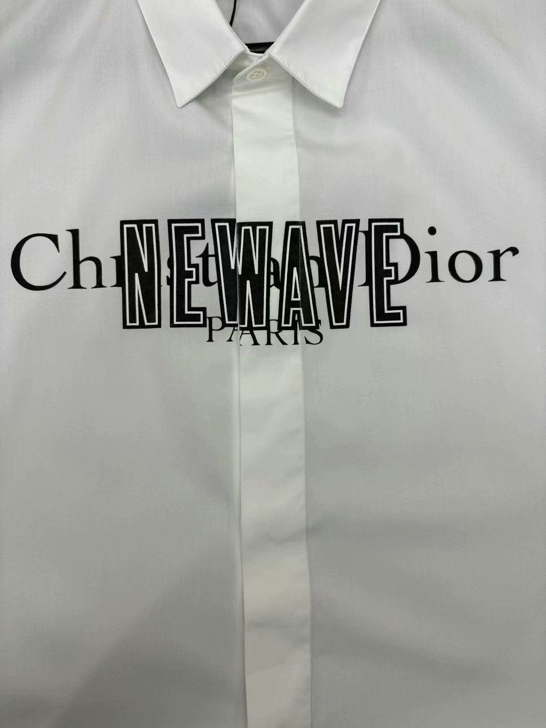 Dior dior printed short sleeve shirt size 42 Size US L / EU 52-54 / 3 - 3 Thumbnail