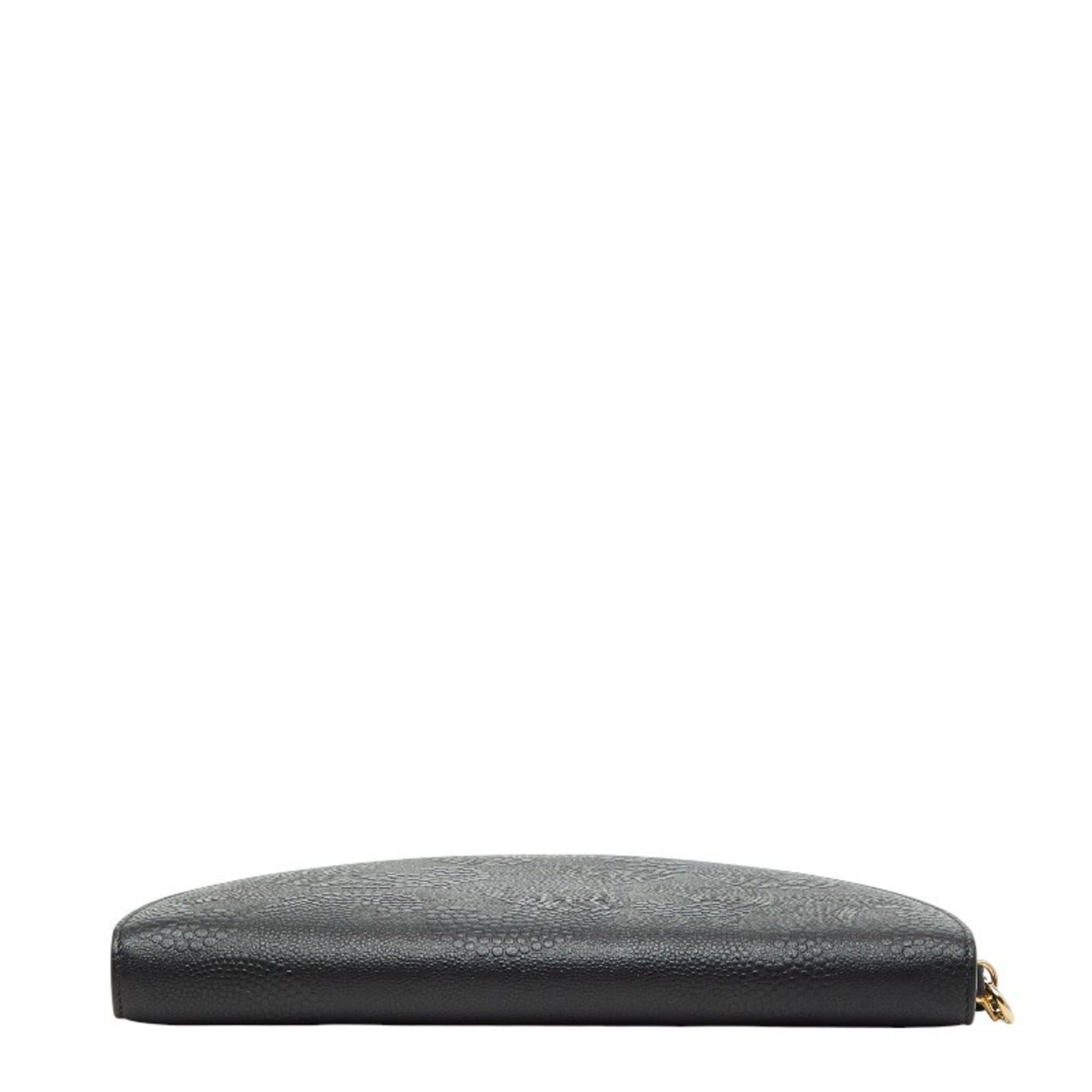 Tiffany & Co. Tiffany & Co. Half Moon Large Bifold Wallet in Black Leather for Women. Size ONE SIZE - 3 Thumbnail