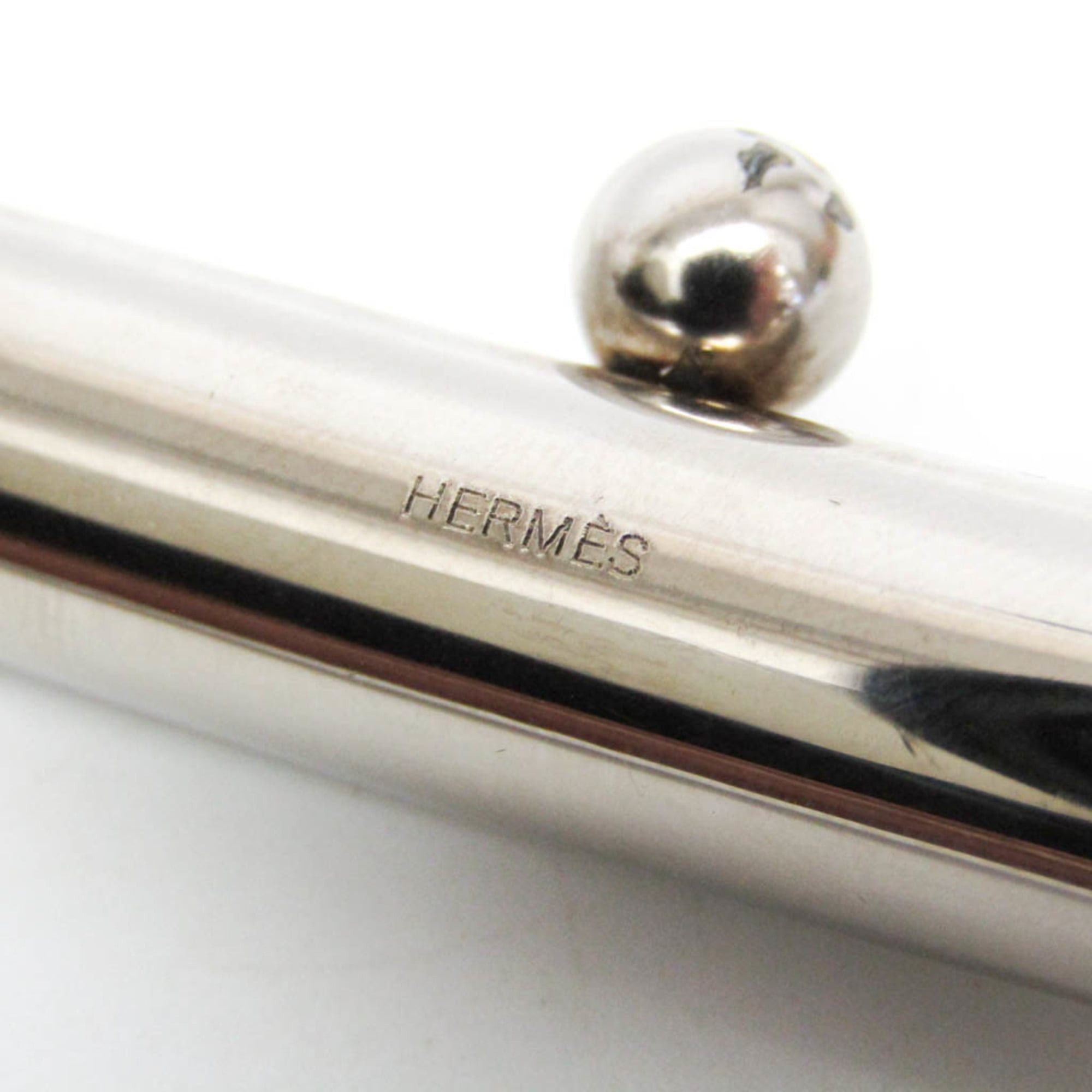 Hermes Hermes Women,Men Leather Chain Belt Brown,Silver Size ONE SIZE - 11 Thumbnail