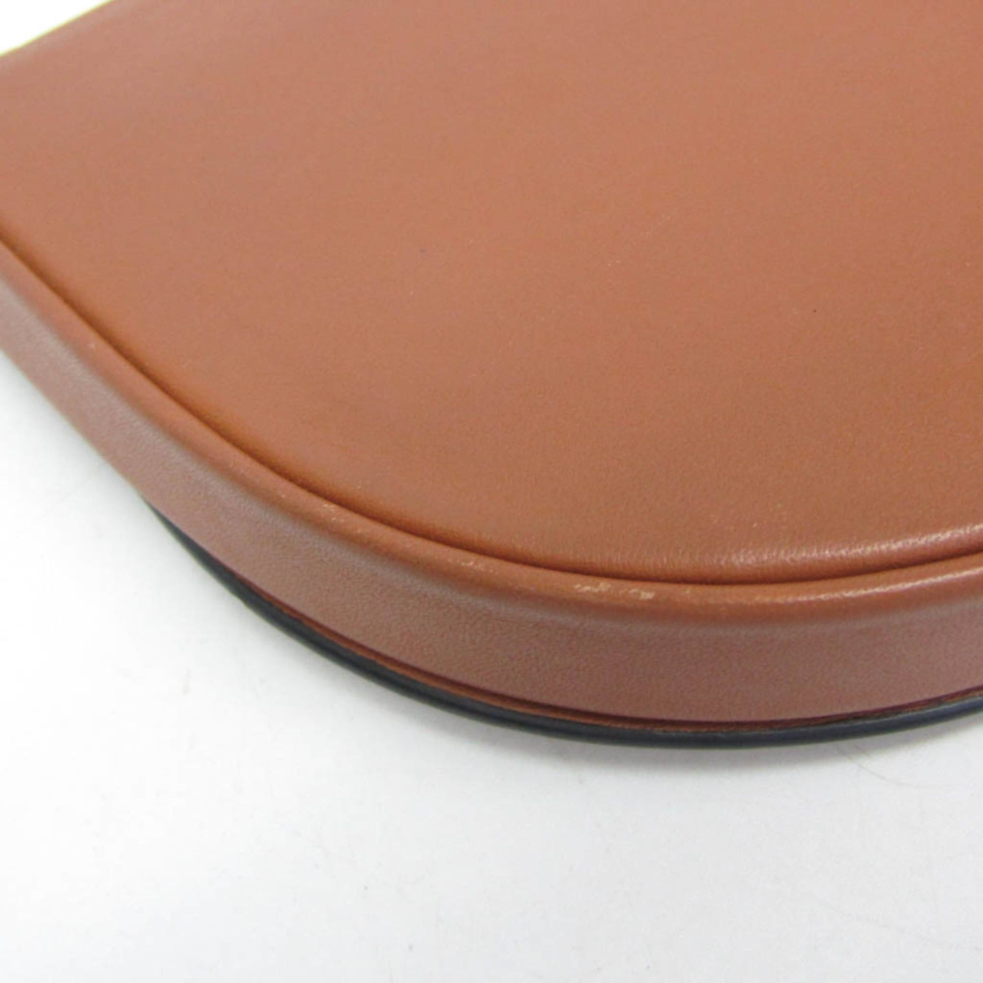 Loewe Loewe HEEL POUCH SMALL Women's Leather Shoulder Bag Brown Size ONE SIZE - 7 Thumbnail