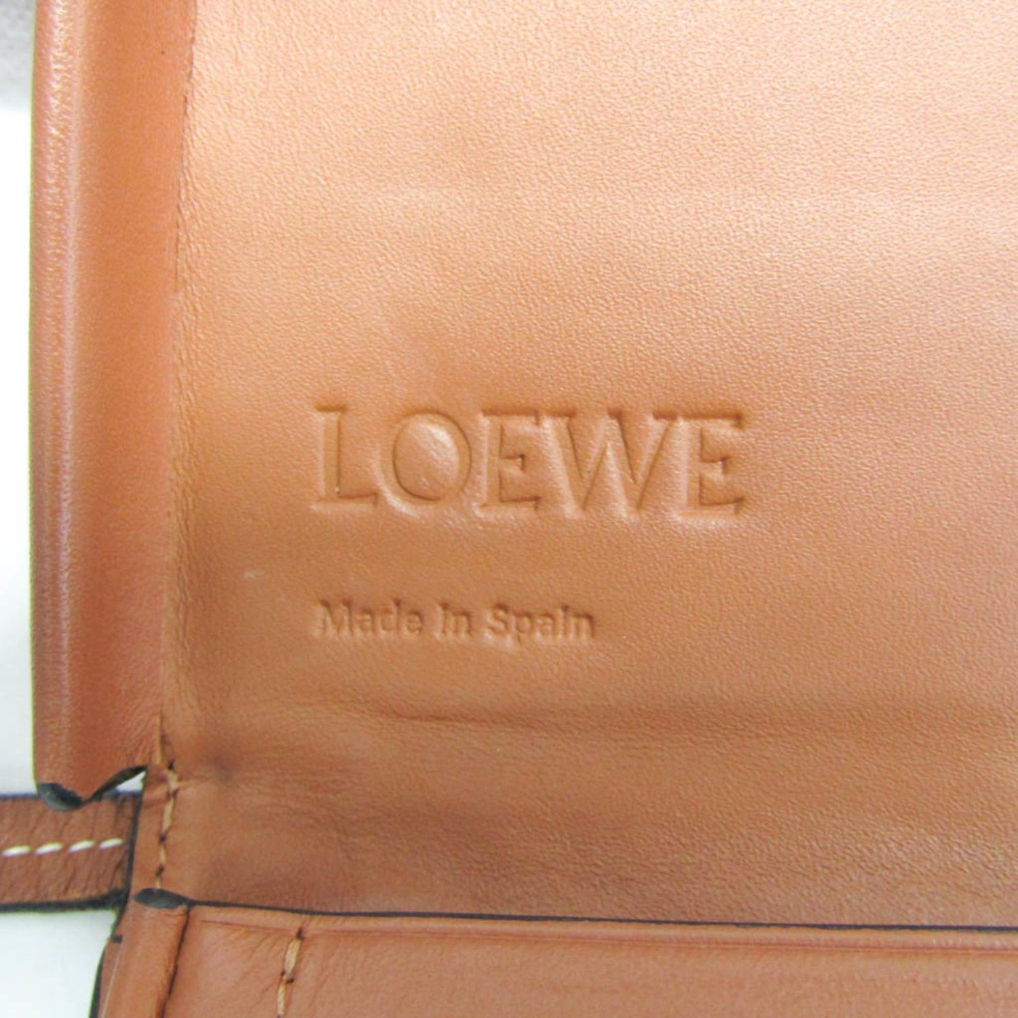 Loewe Loewe HEEL POUCH SMALL Women's Leather Shoulder Bag Brown Size ONE SIZE - 15 Thumbnail
