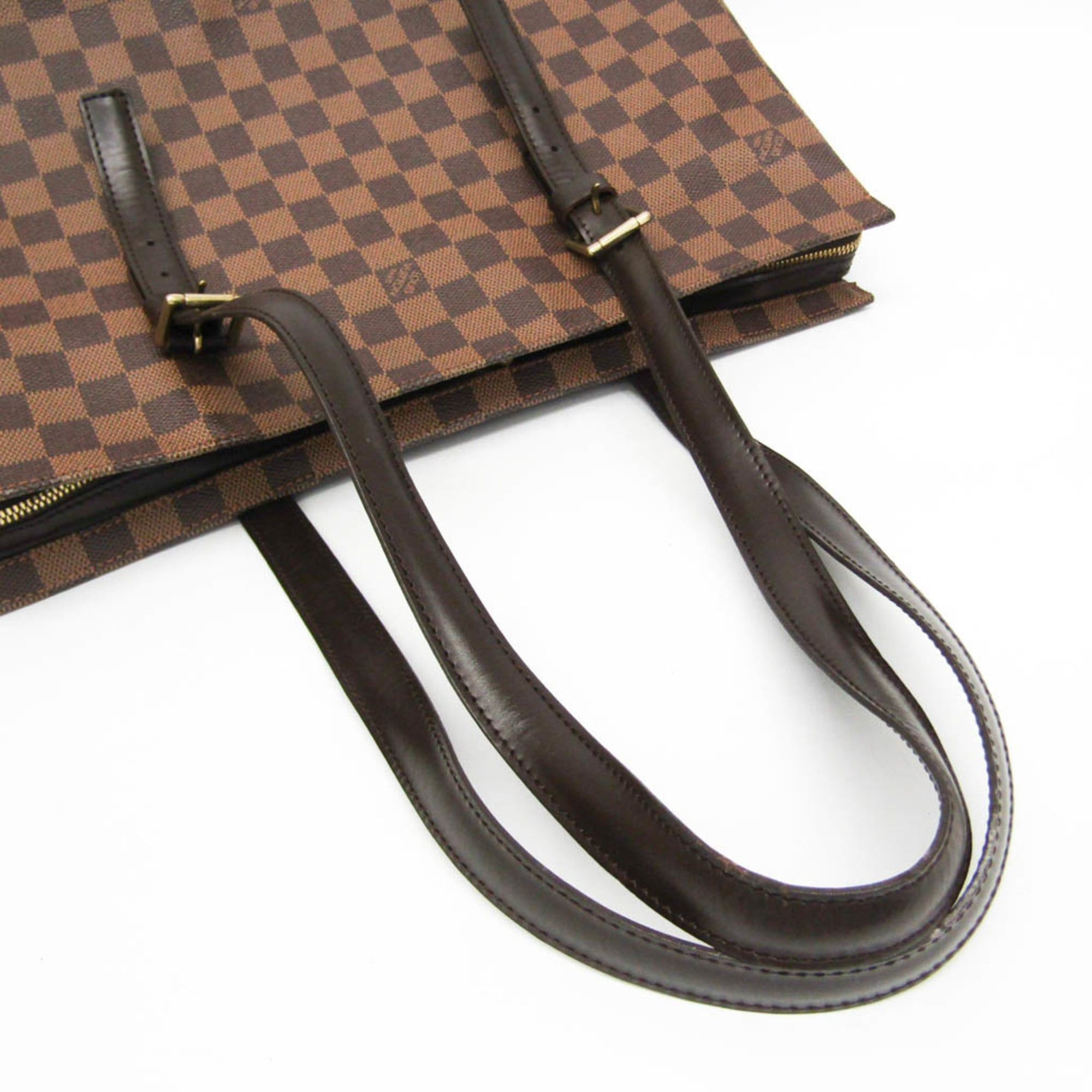 Louis Vuitton Louis Vuitton Damier Chelsea N51119 Women's Shoulder Bag Brown,Ebene Size ONE SIZE - 14 Thumbnail