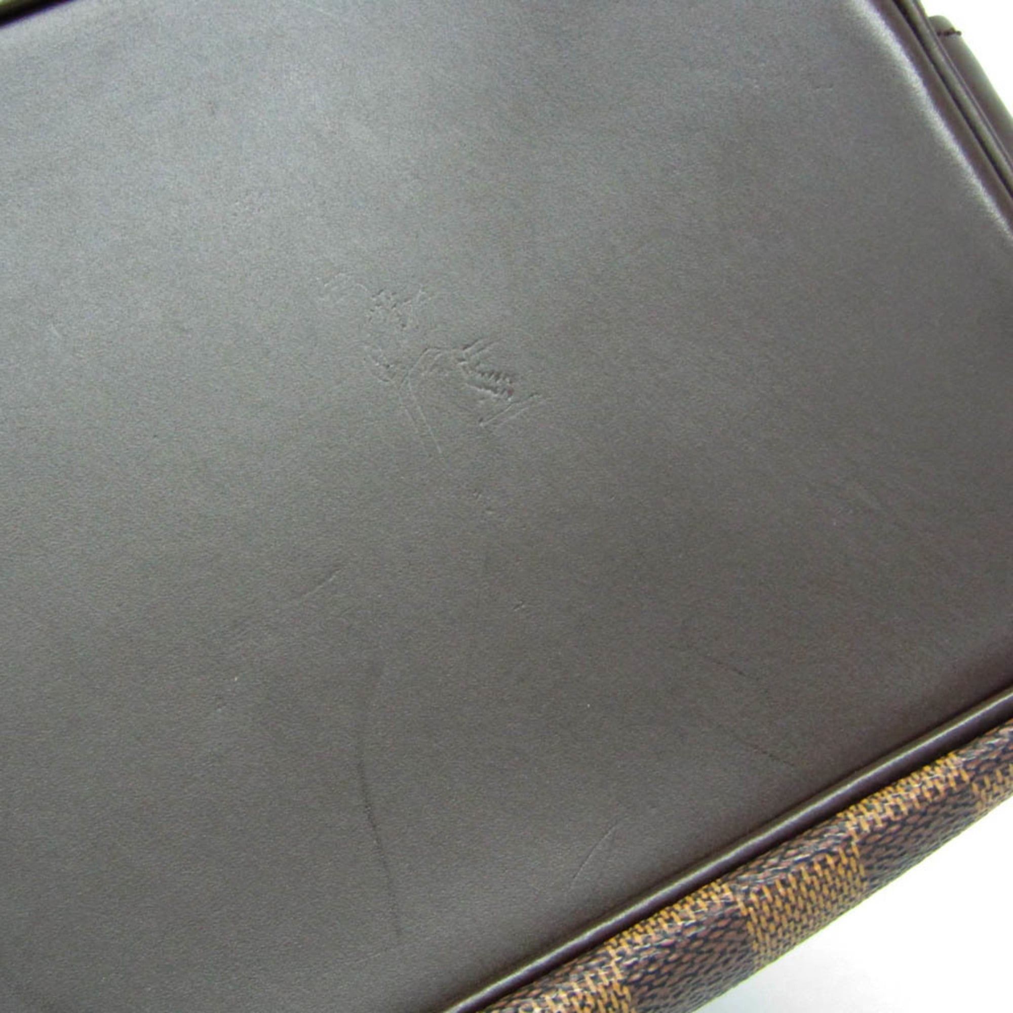 Louis Vuitton Louis Vuitton Damier Chelsea N51119 Women's Shoulder Bag Brown,Ebene Size ONE SIZE - 8 Thumbnail