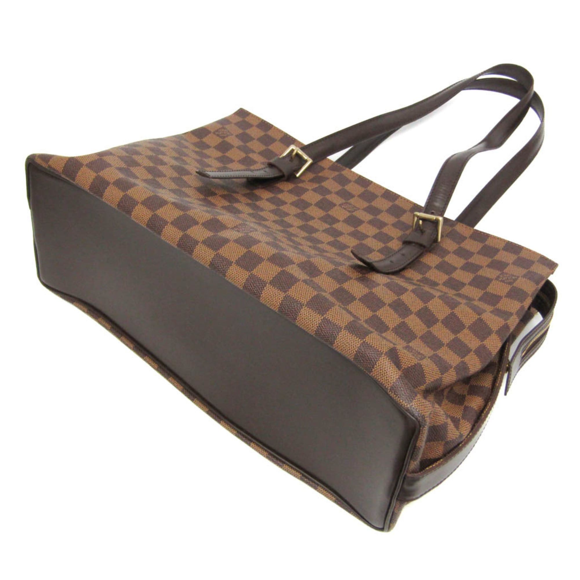 Louis Vuitton Louis Vuitton Damier Chelsea N51119 Women's Shoulder Bag Brown,Ebene Size ONE SIZE - 3 Thumbnail