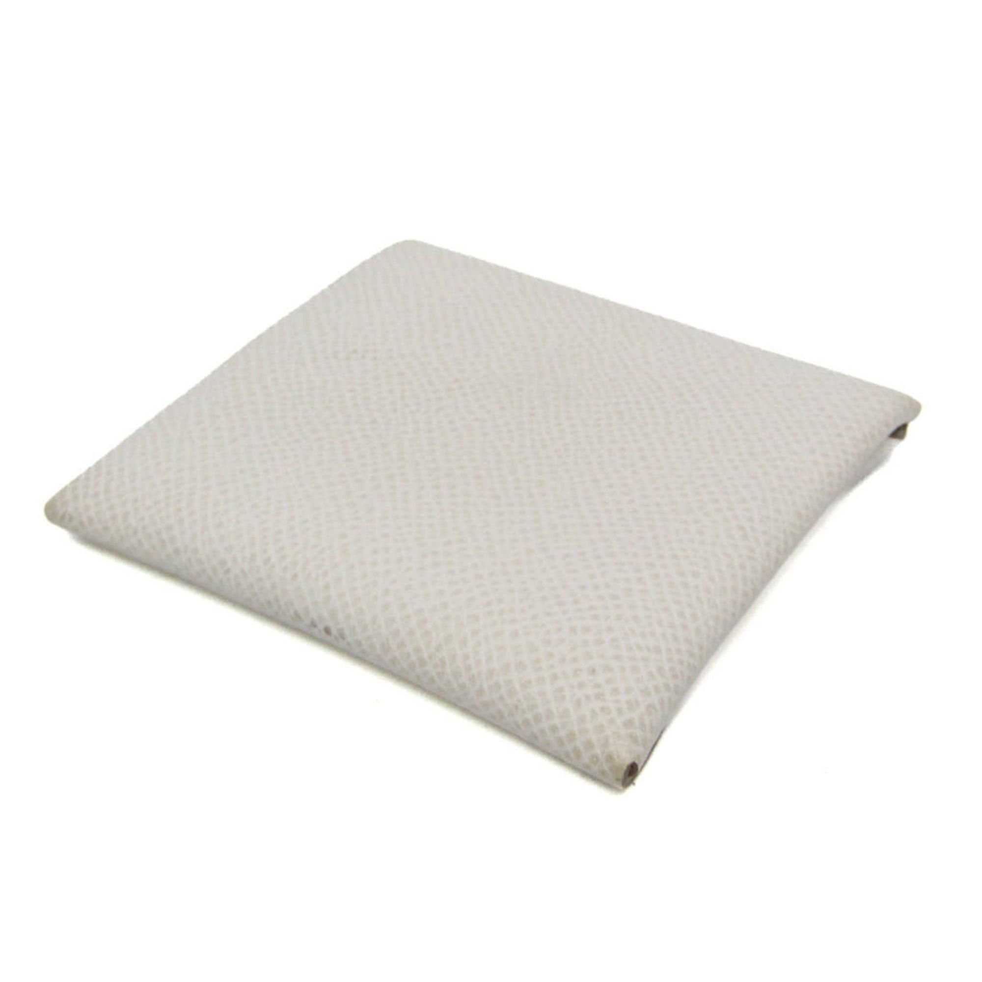 Hermes Hermes Bastia Women,Men Epsom Leather Coin Purse/coin Case White Size ONE SIZE - 2 Thumbnail