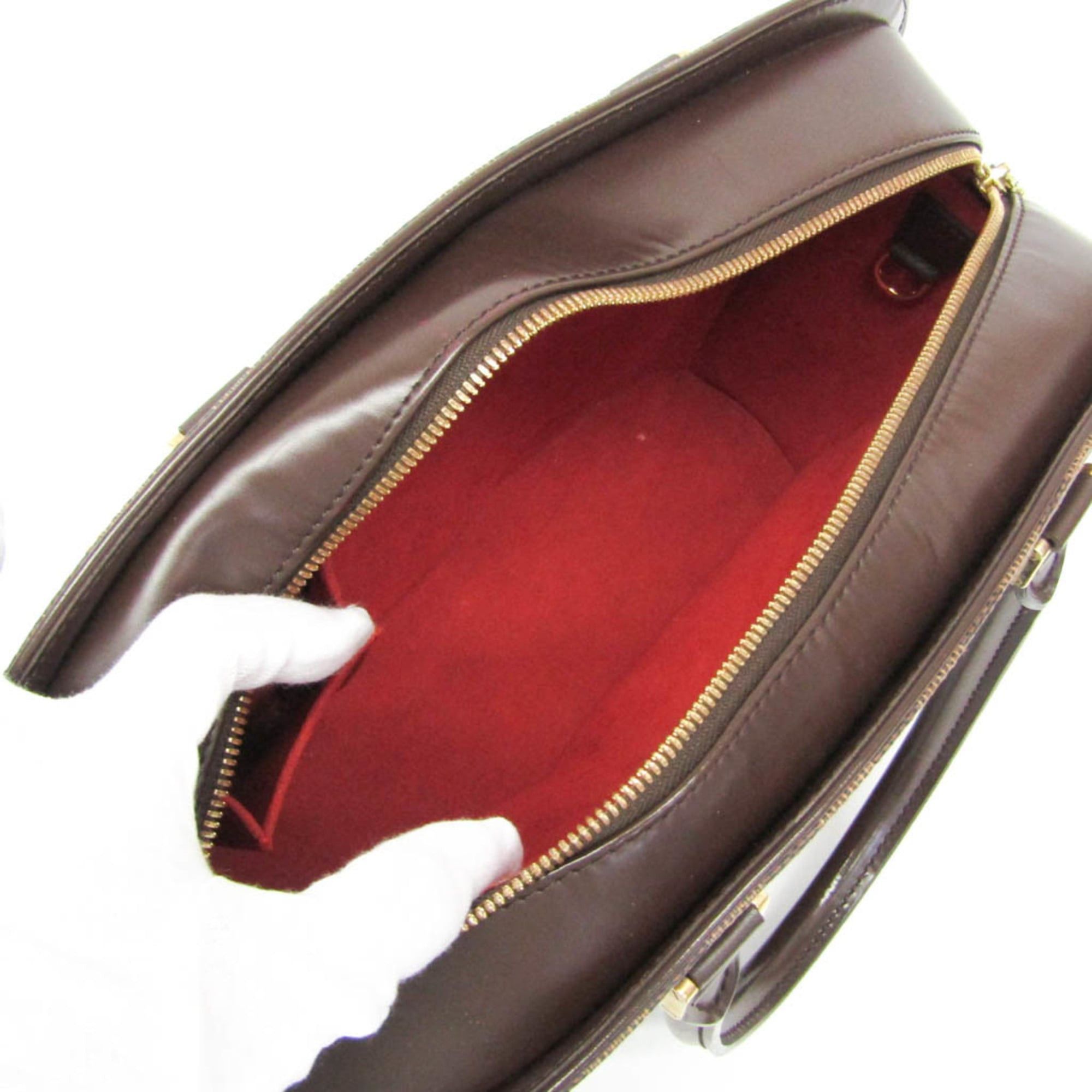 Louis Vuitton Louis Vuitton Damier Sarria Horizontal N51282 Men,Women Handbag Brown,Ebene Size ONE SIZE - 3 Thumbnail