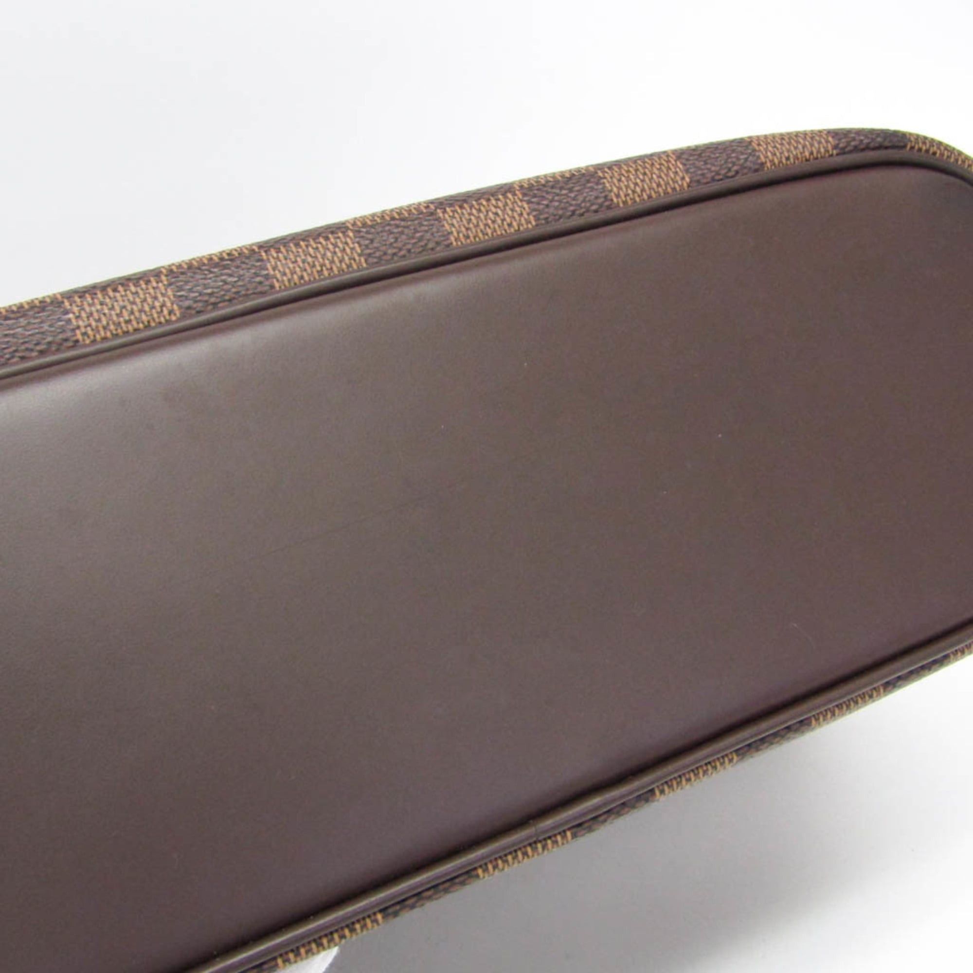 Louis Vuitton Louis Vuitton Damier Sarria Horizontal N51282 Men,Women Handbag Brown,Ebene Size ONE SIZE - 6 Thumbnail