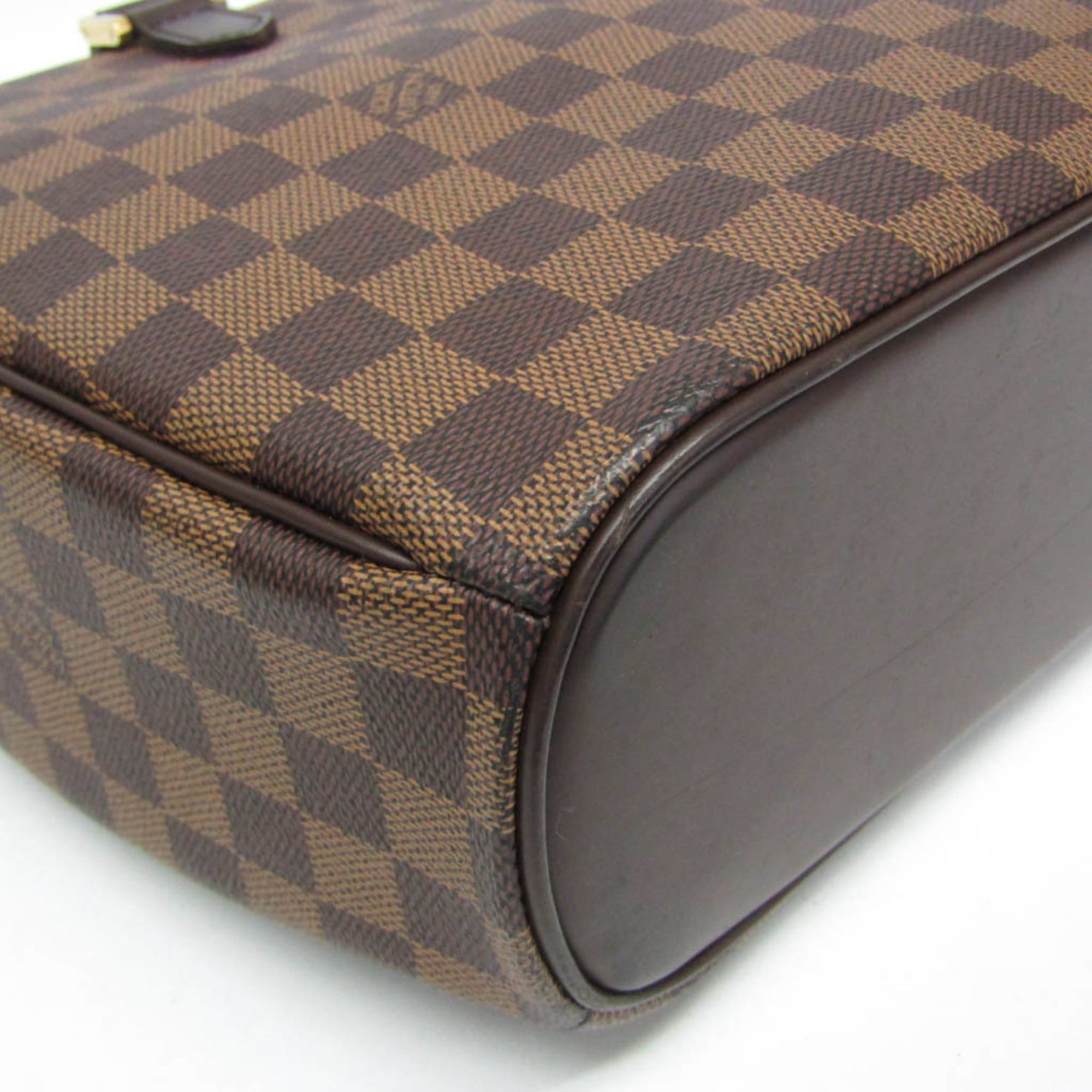 Louis Vuitton Louis Vuitton Damier Sarria Horizontal N51282 Men,Women Handbag Brown,Ebene Size ONE SIZE - 4 Thumbnail