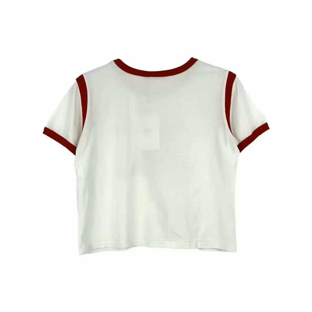 Celine Celine White Logo Short Sleeve T-Shirt Size M / US 6-8 / IT 42-44 - 2 Thumbnail