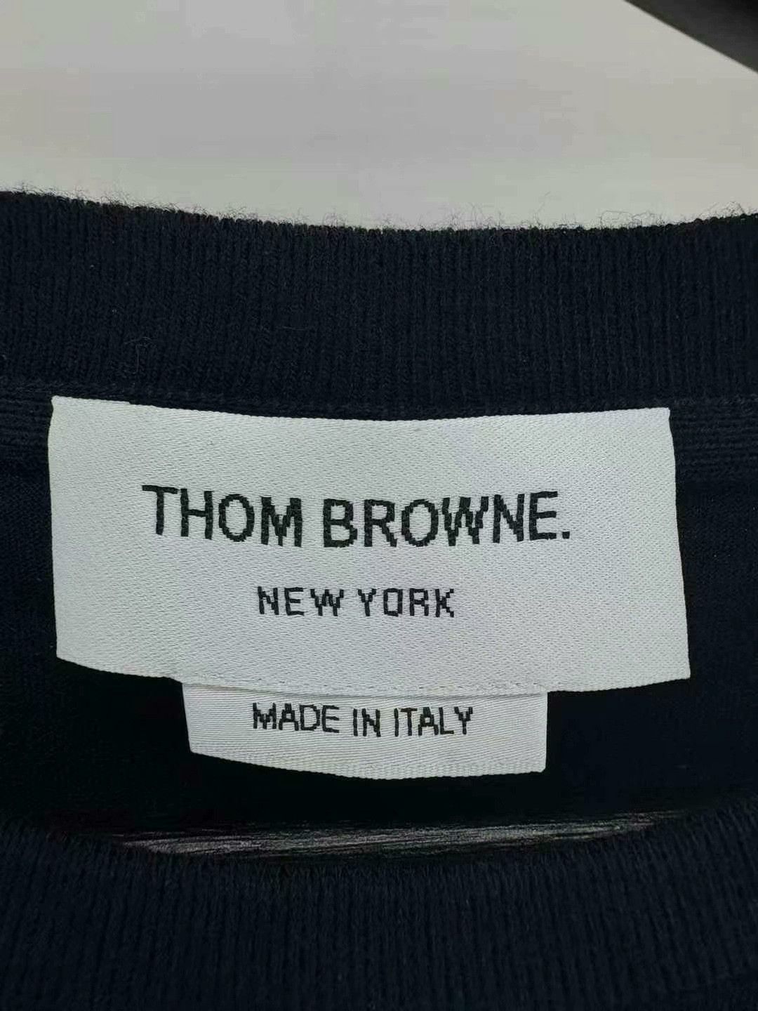 Thom Browne thom browne navy long sleeve shirt size 2 Size US M / EU 48-50 / 2 - 6 Thumbnail