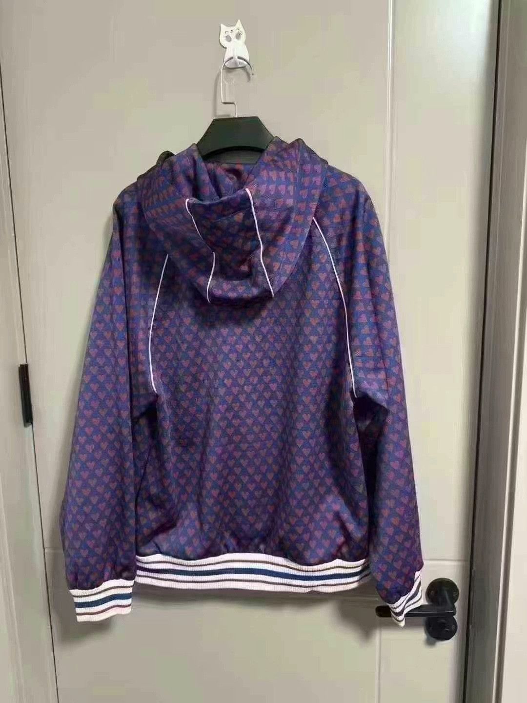 Gucci gucci all-over heart print hoodie Size XS / US 0-2 / IT 36-38 - 2 Thumbnail