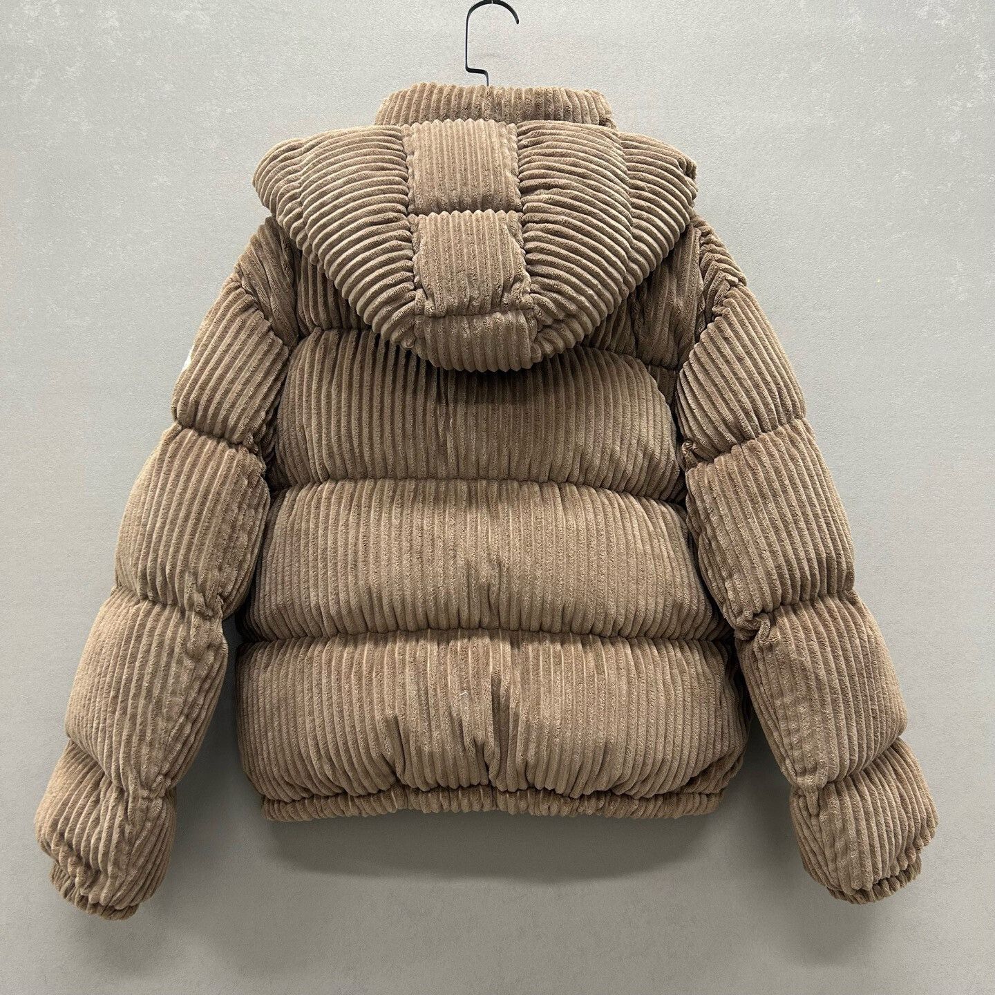 Moncler brown corduroy puffer jacket Moncler Daos series Size US M / EU 48-50 / 2 - 2 Thumbnail