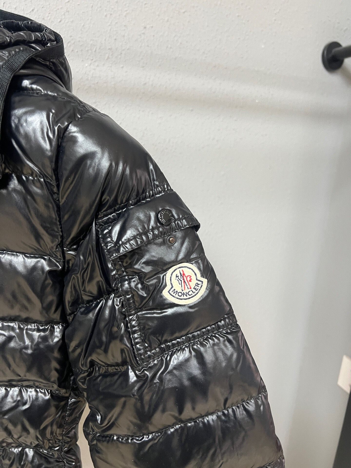 Moncler moncler black puffer jacket size 0 Size US XS / EU 42 / 0 - 3 Thumbnail