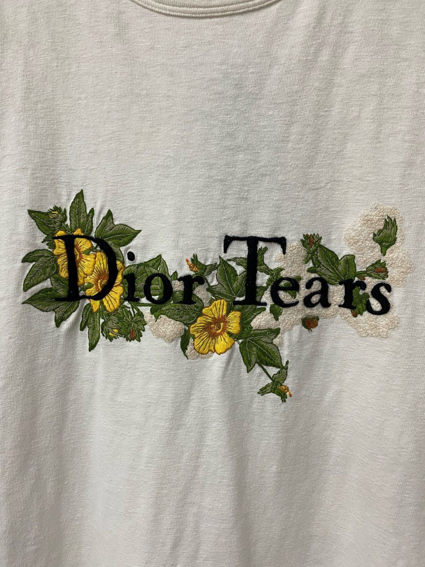 Dior Dior Embroidered Floral Short Sleeve Top Size S / US 4 / IT 40 - 5 Thumbnail