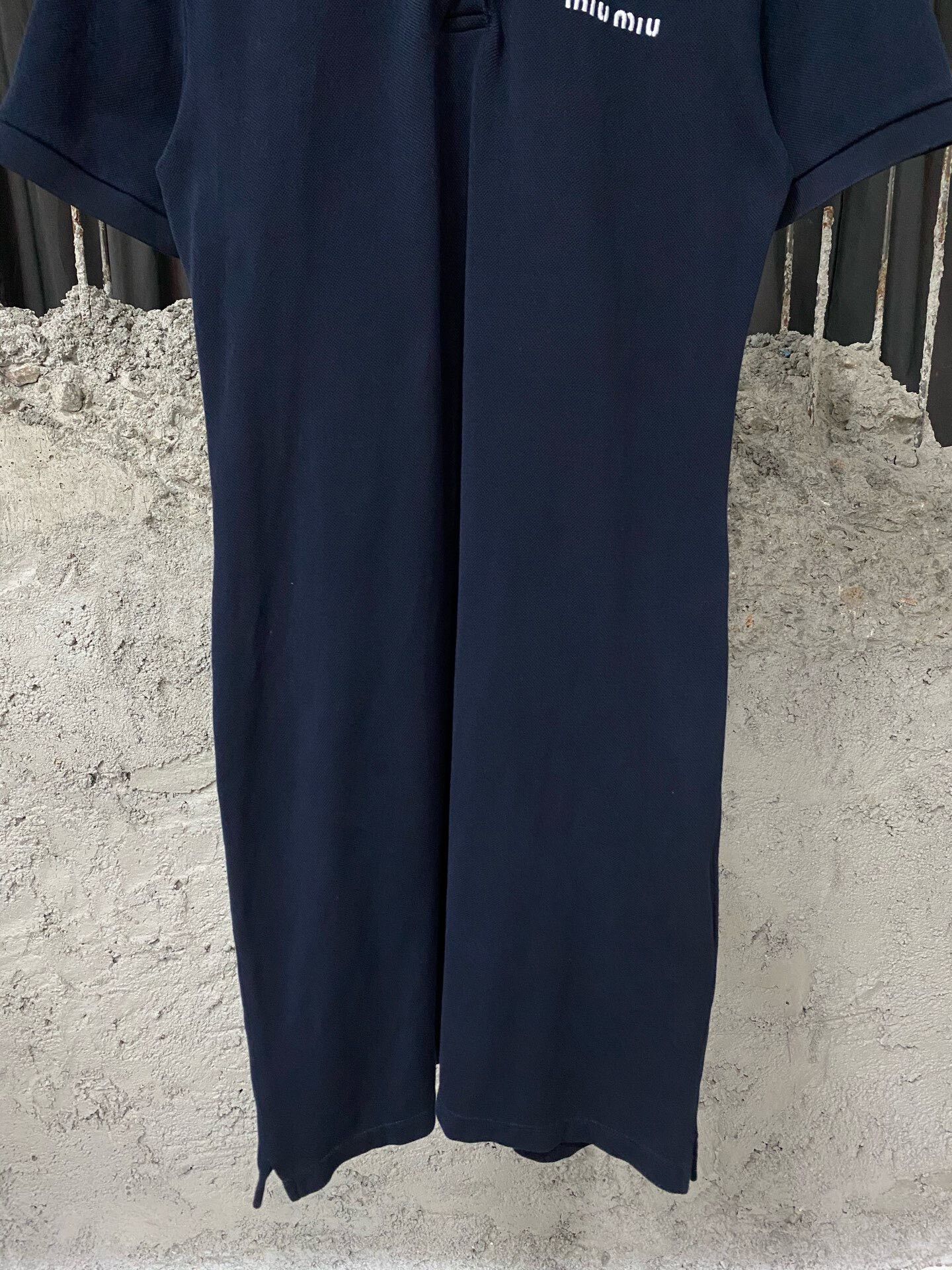Miu Miu miu miu blue polo dress Size M / US 6-8 / IT 42-44 - 4 Thumbnail