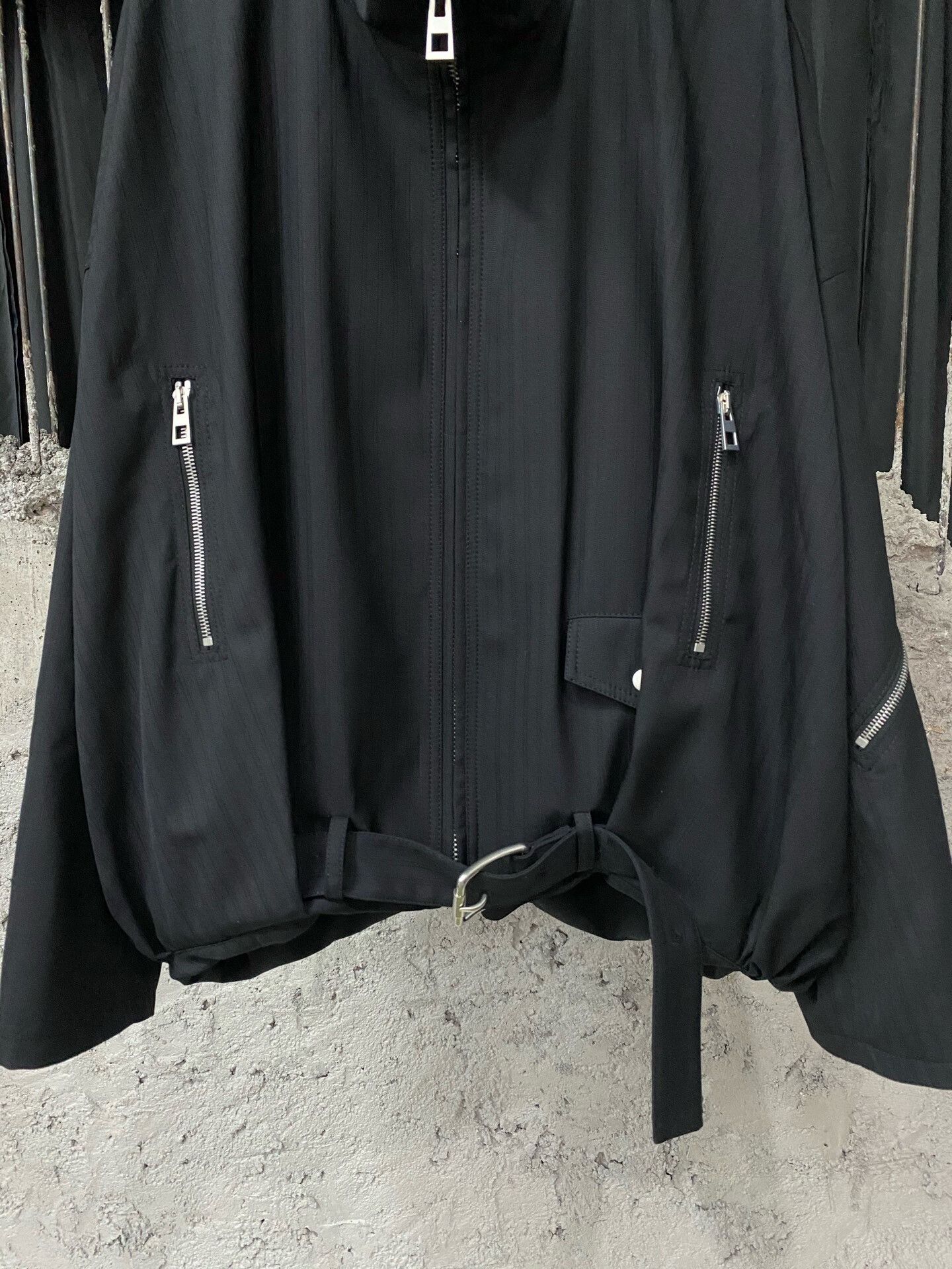 Loewe Loewe Black Wool Balloon Jacket Size M / US 6-8 / IT 42-44 - 4 Thumbnail