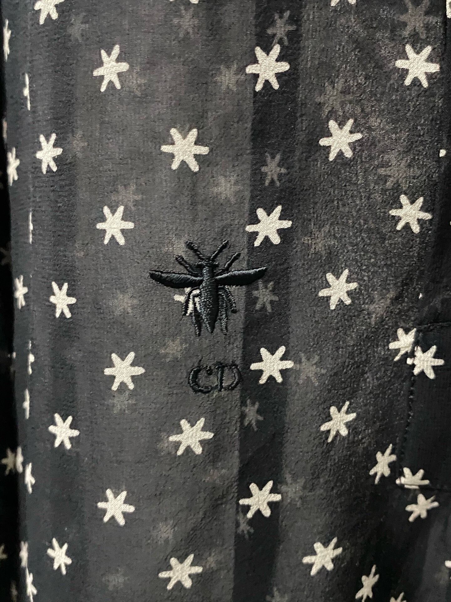 Dior black silk polka dot shirt by Dior Size XS / US 0-2 / IT 36-38 - 5 Thumbnail