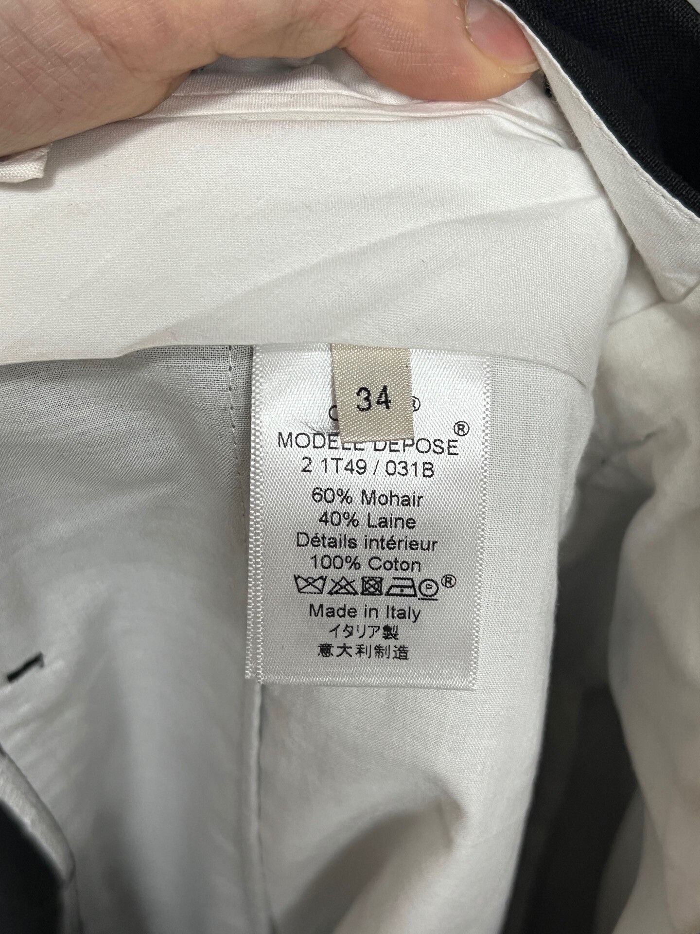 Celine old Celine black carrot pants size 34 Size 34" / US 12 / IT 48 - 4 Thumbnail