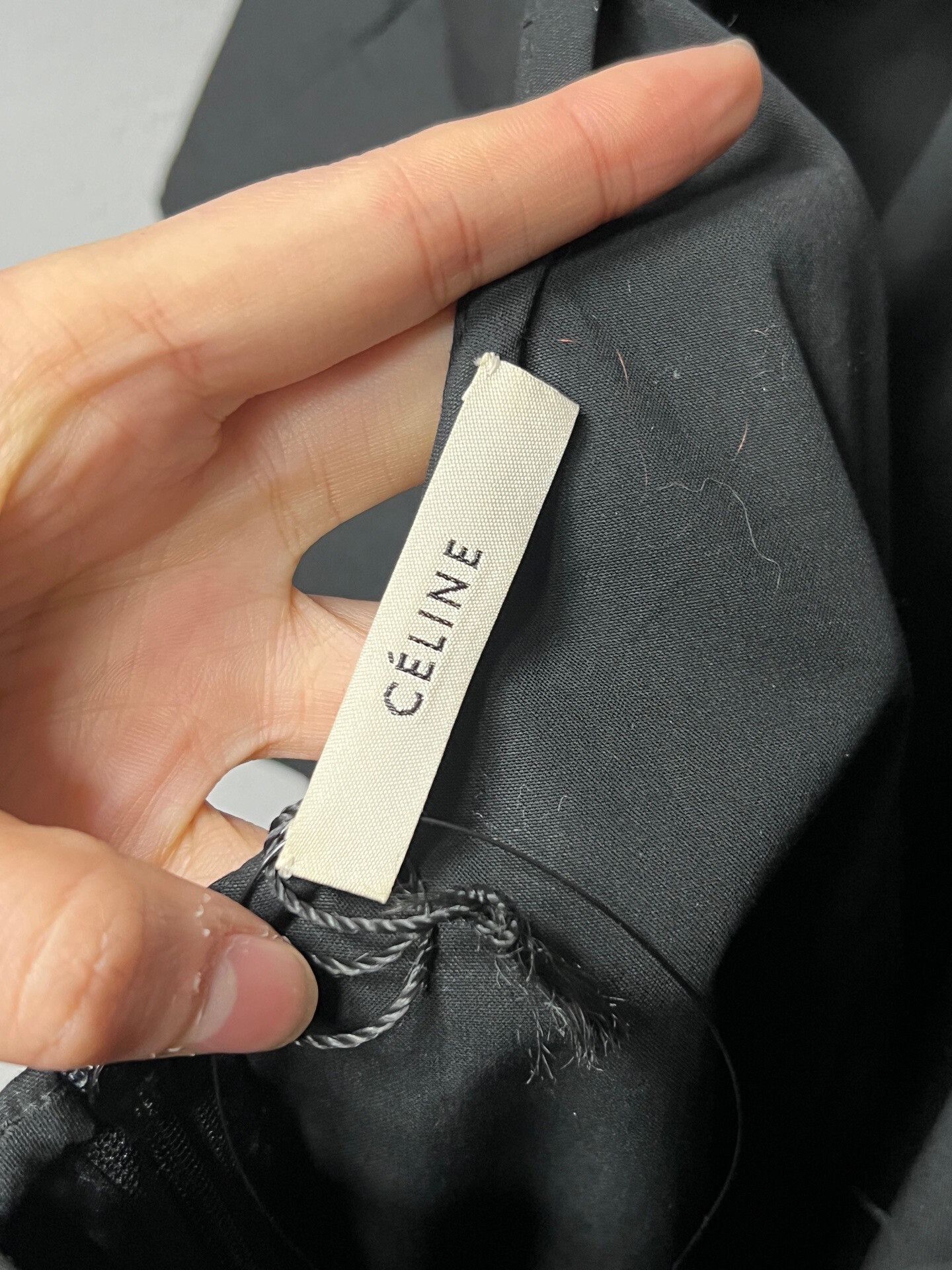 Celine black puff sleeve top by Celine Size M / US 6-8 / IT 42-44 - 3 Thumbnail