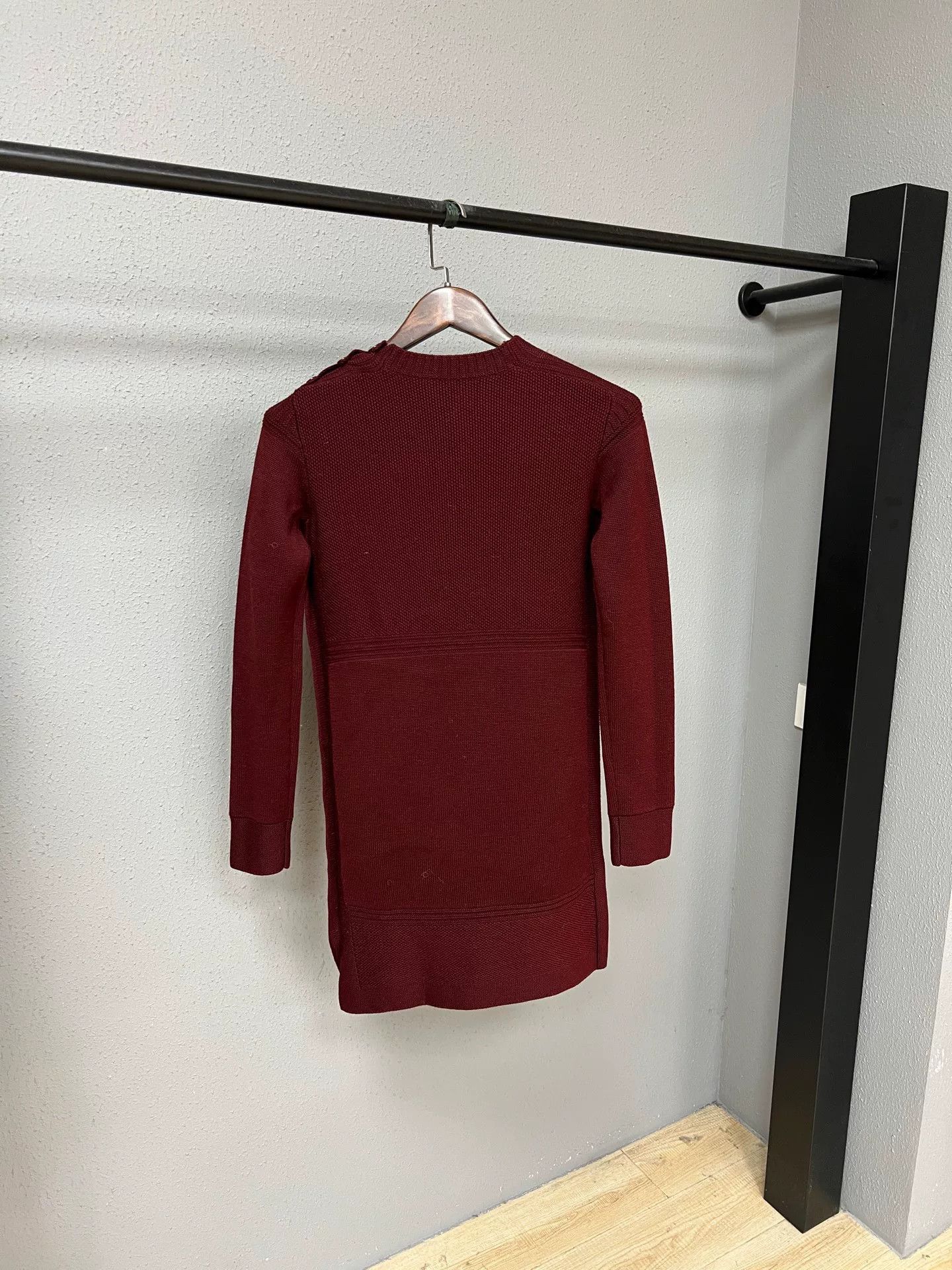 Hermes red knitted dress from Hermes Size S / US 4 / IT 40 - 2 Thumbnail