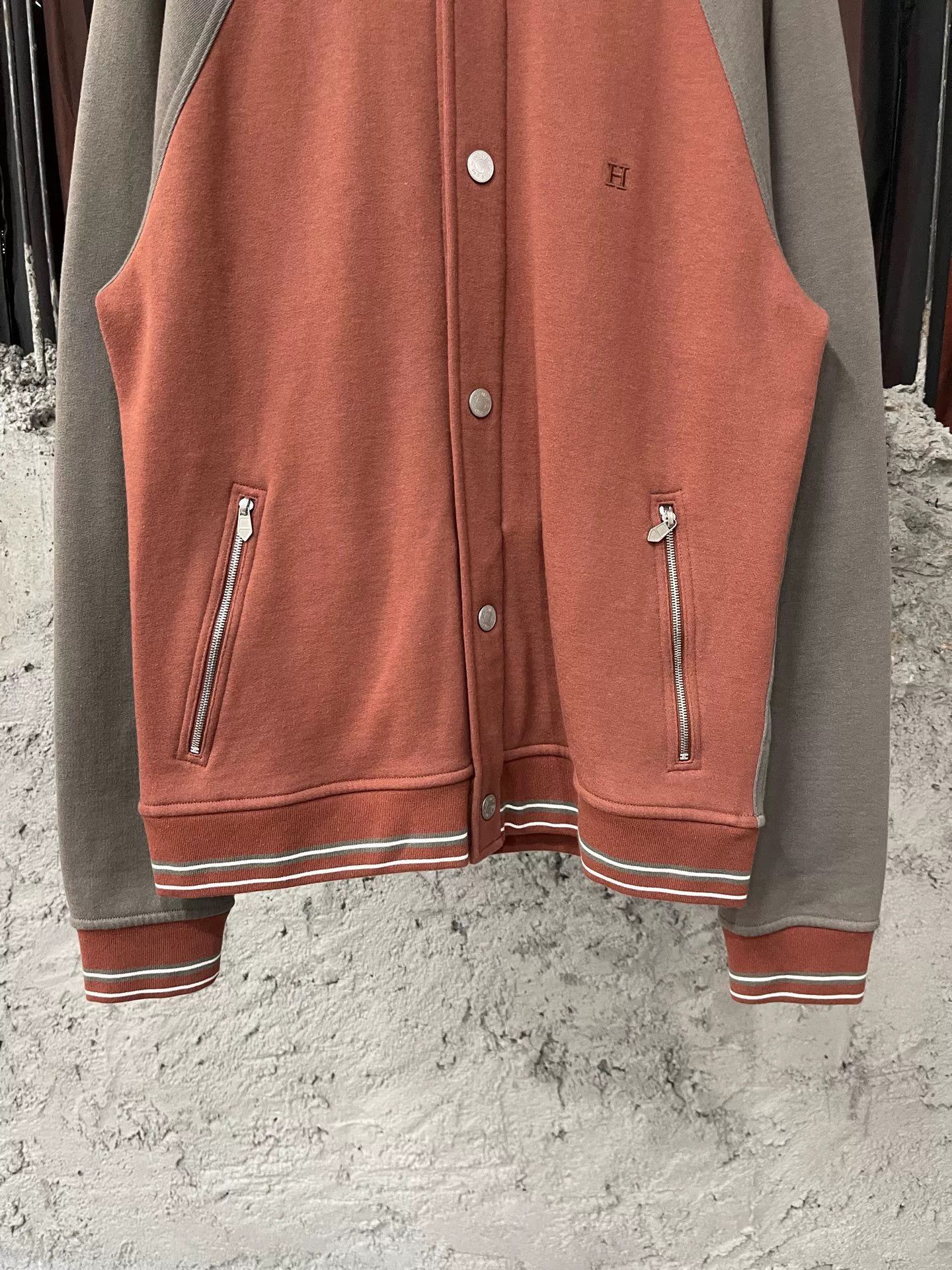Hermes hermes color-block baseball jacket Size US S / EU 44-46 / 1 - 4 Thumbnail