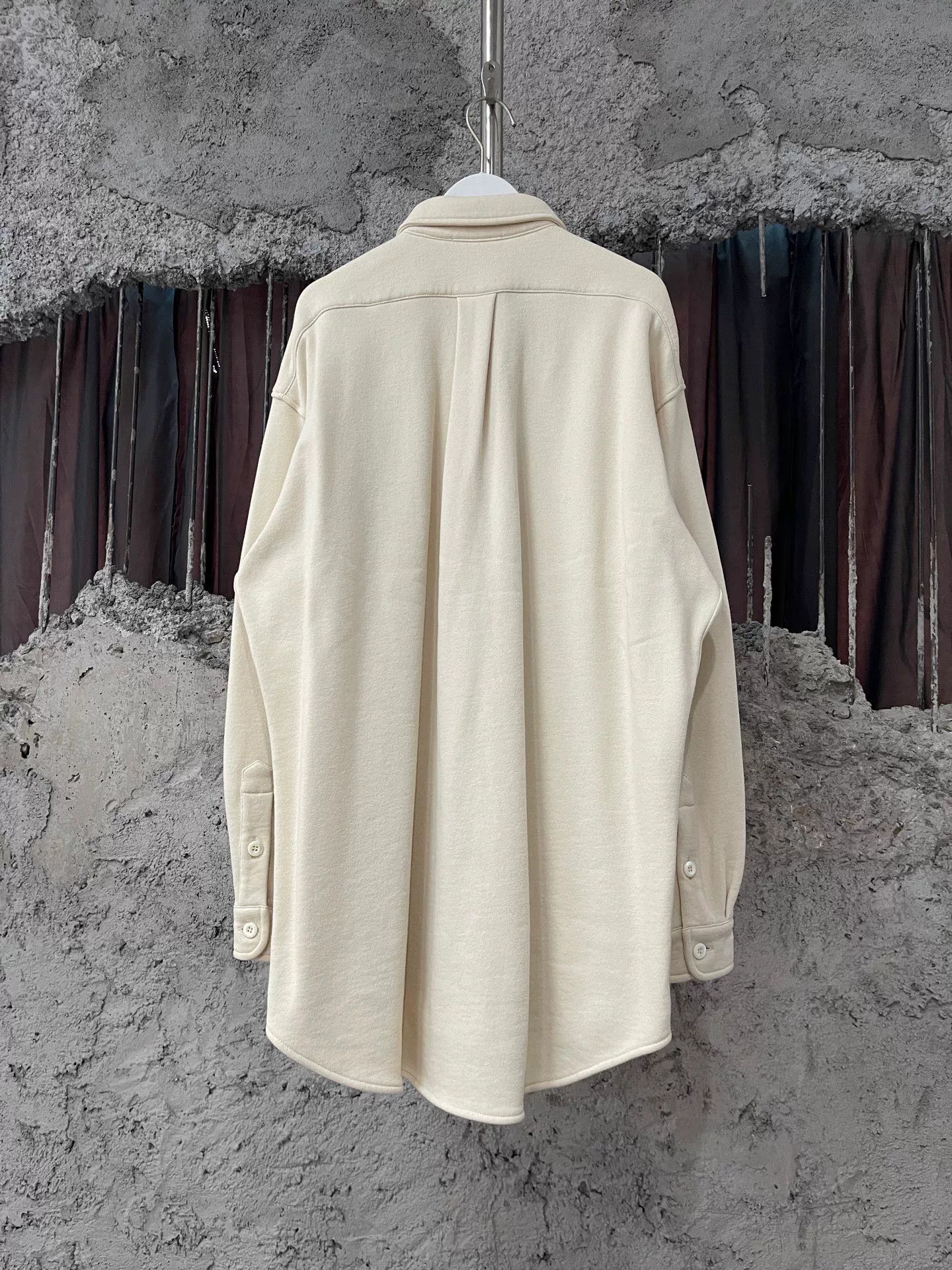 Miu Miu Miumiu White Thick Shirt Size S Size S / US 4 / IT 40 - 2 Thumbnail