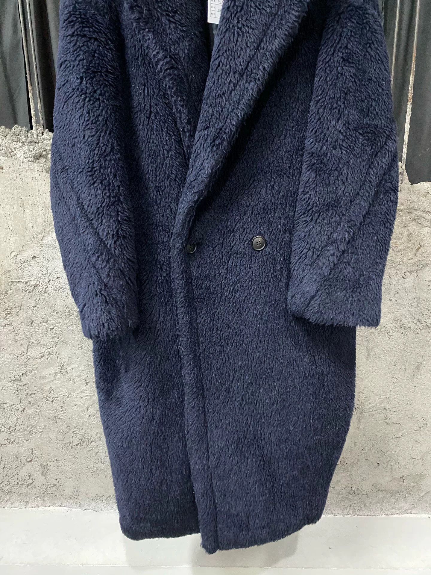 Max Mara Maxmara Blue Teddy Bathrobe Coat Size S Size S / US 4 / IT 40 - 4 Thumbnail
