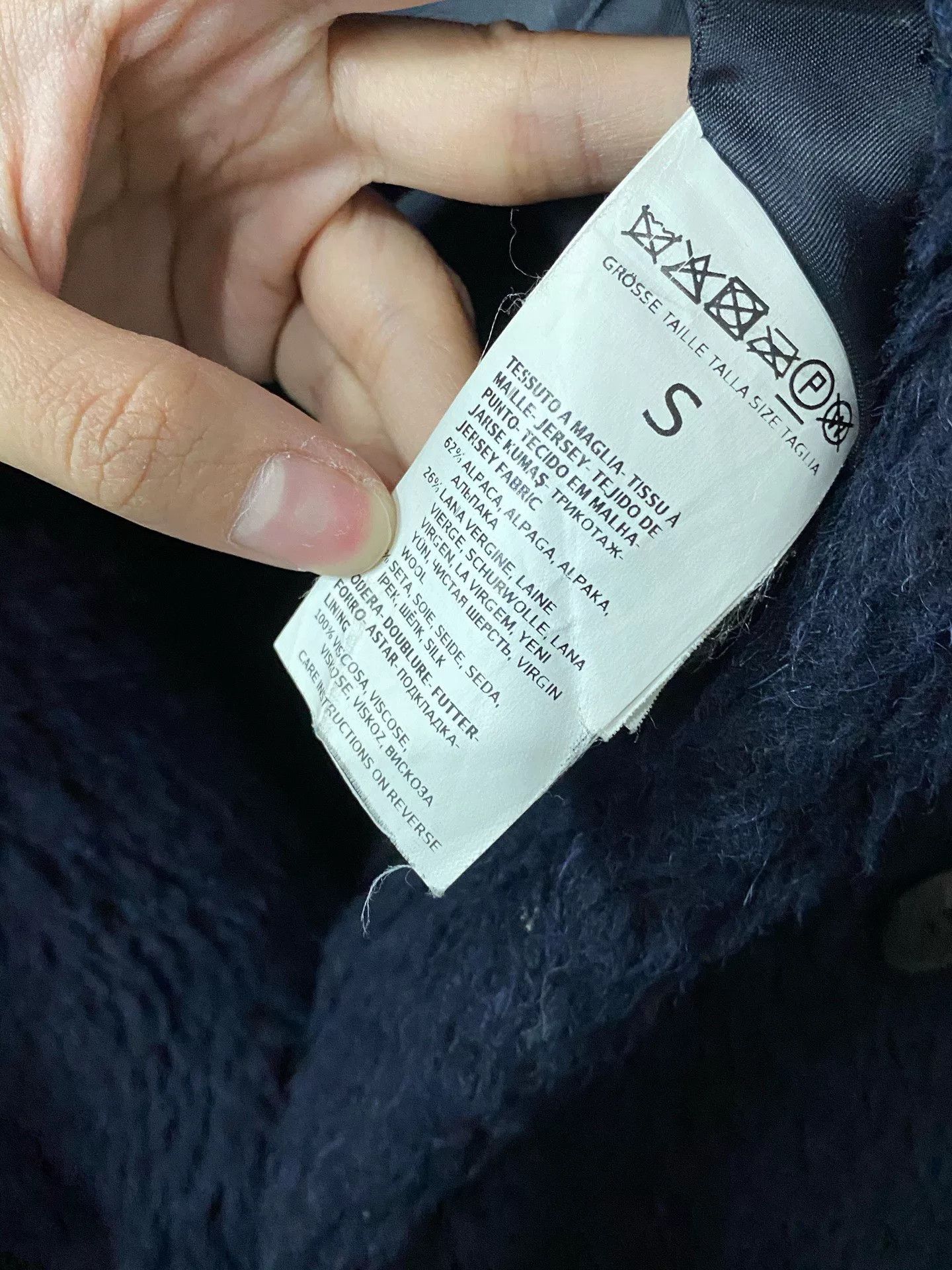 Max Mara Maxmara Blue Teddy Bathrobe Coat Size S Size S / US 4 / IT 40 - 6 Thumbnail