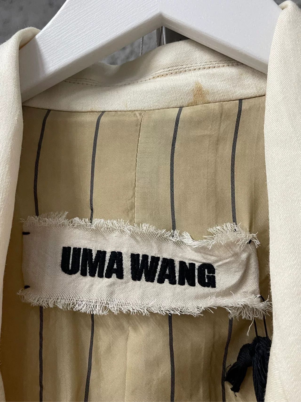 Uma Wang uma wang irregular tea-dyed coat Size S / US 4 / IT 40 - 5 Thumbnail