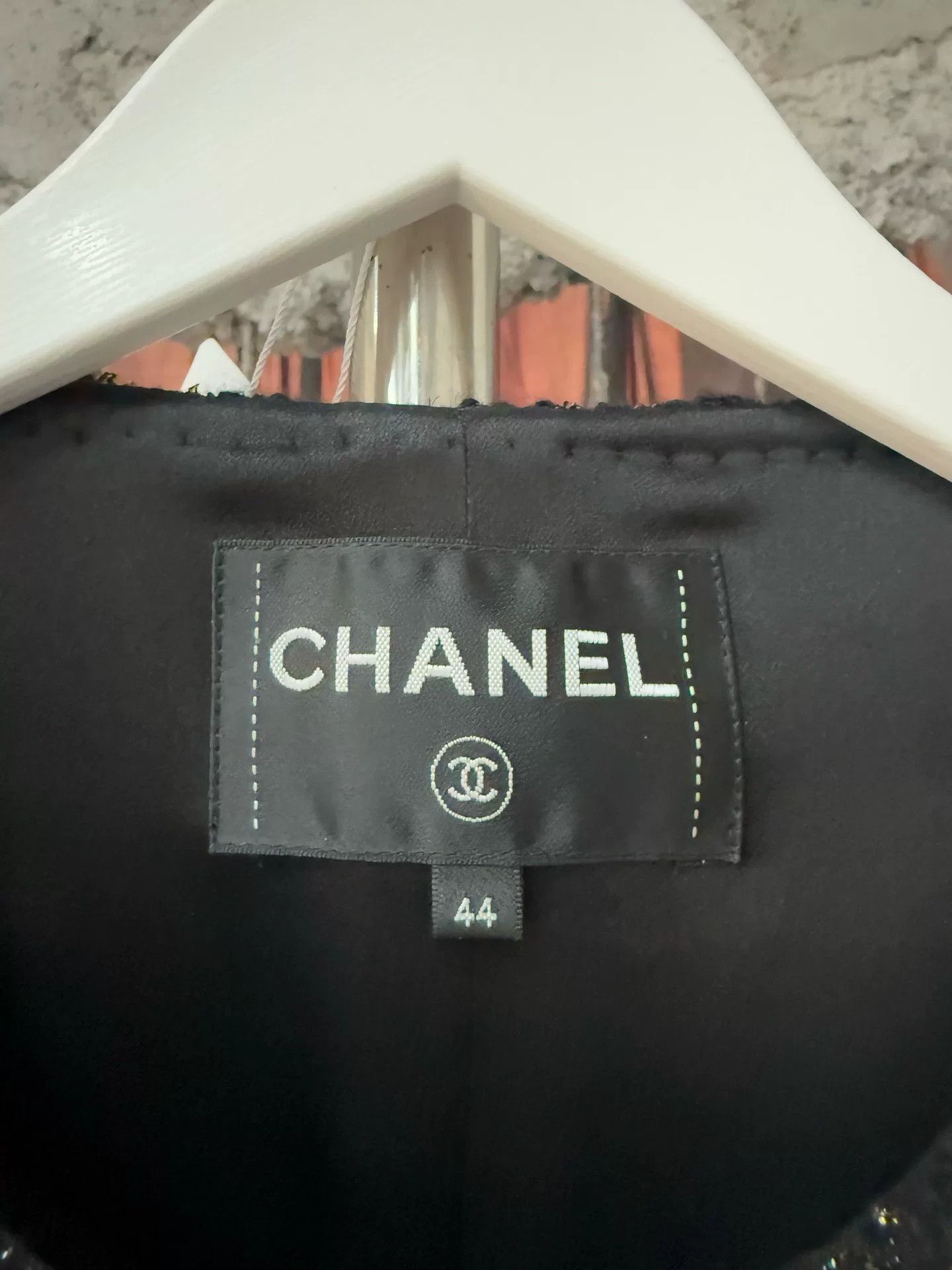 Chanel rare black gold Egyptian jacket Size L / US 10 / IT 46 - 5 Thumbnail