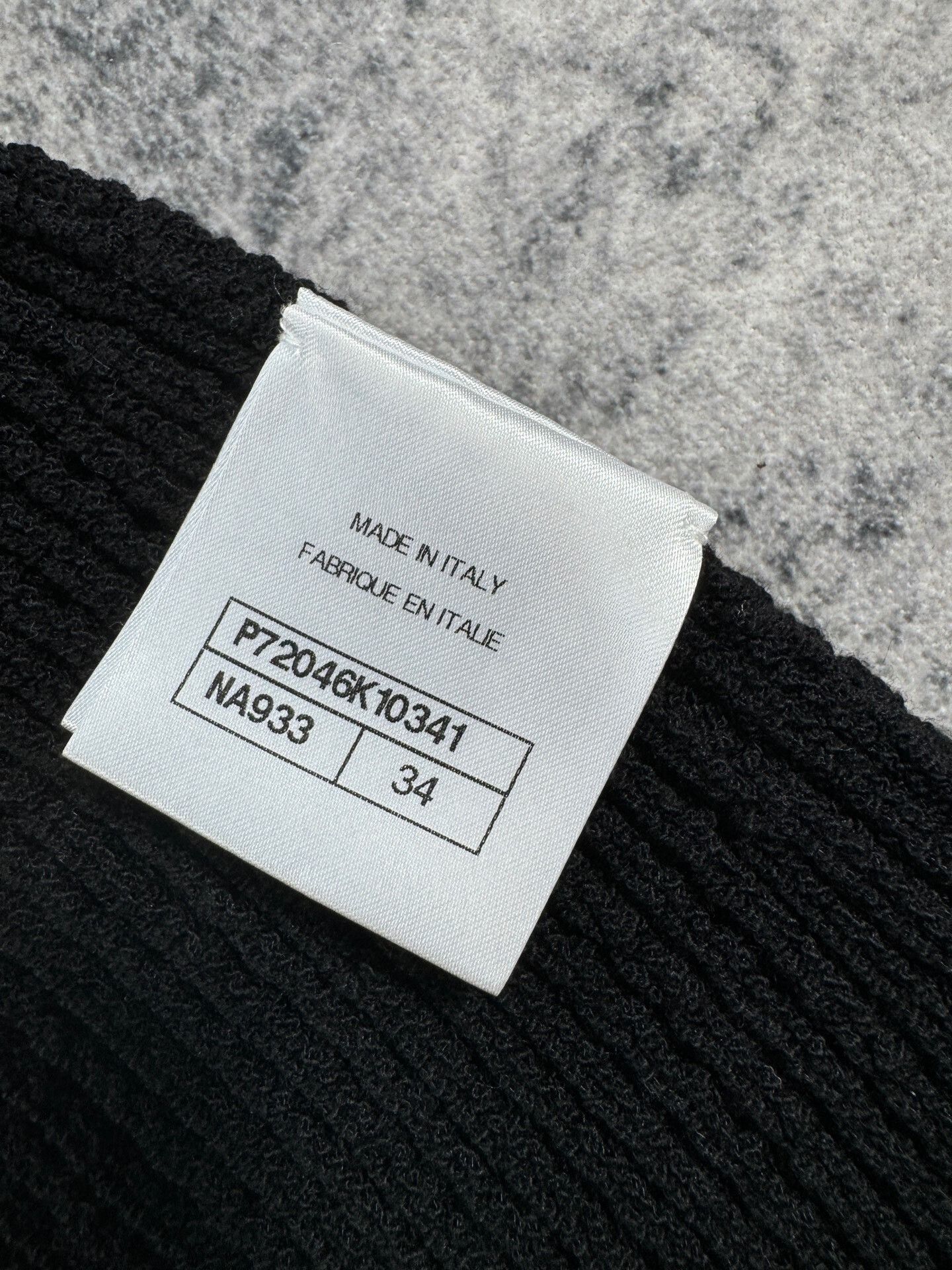 Chanel Chanel Black and White Knit Dress Size XS / US 0-2 / IT 36-38 - 6 Thumbnail