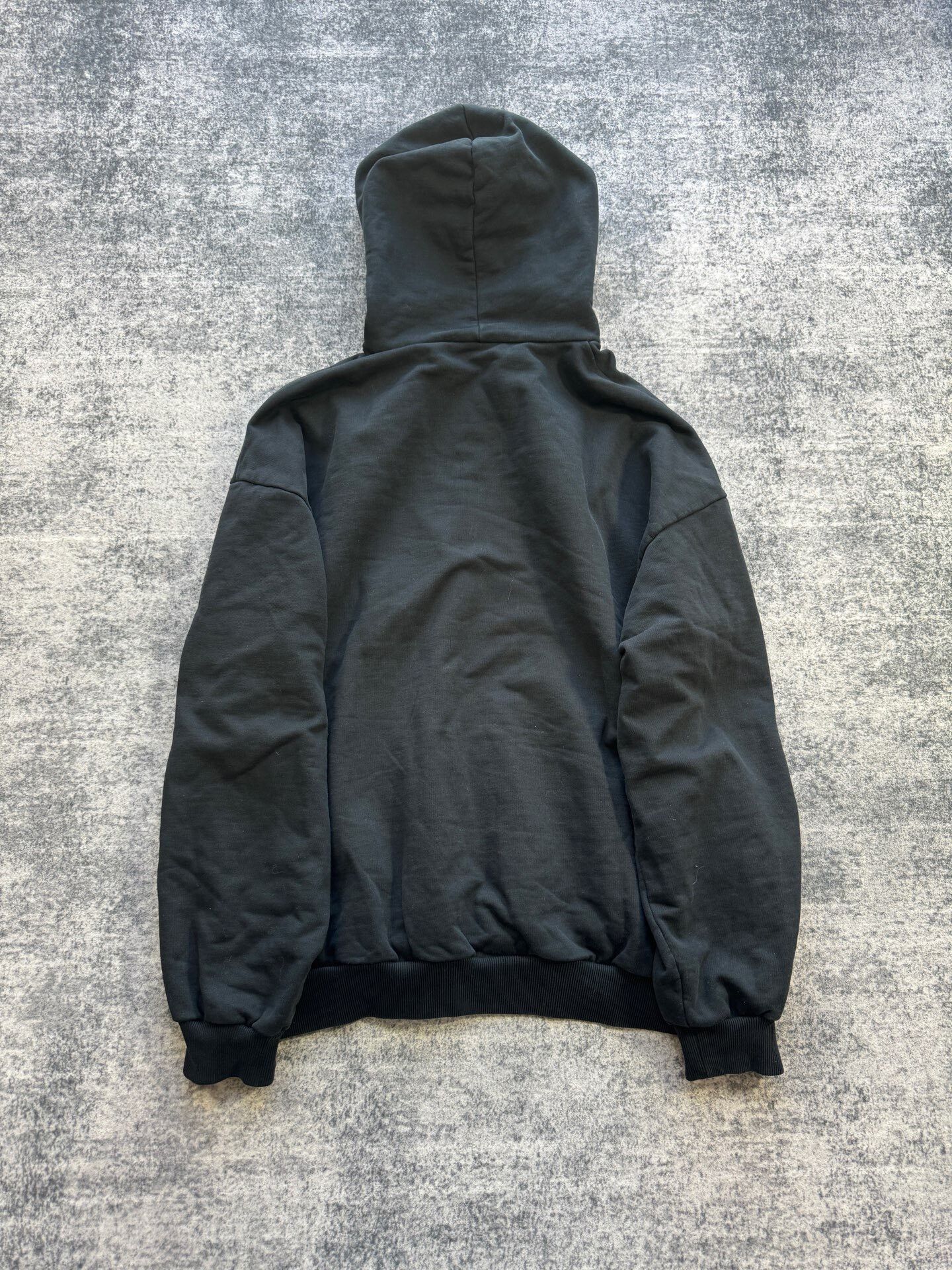 Balenciaga balenciaga black logo hoodie size M Size US M / EU 48-50 / 2 - 2 Thumbnail