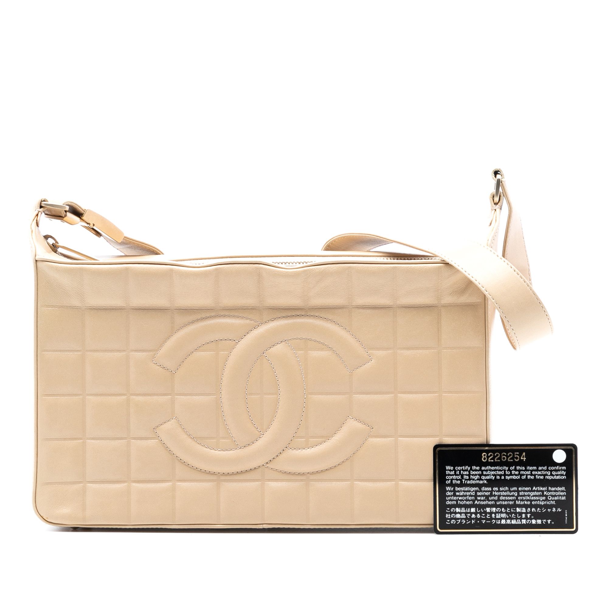 Chanel Chanel Medium Lambskin Chocolate Bar Shoulder Bag Size ONE SIZE - 8 Thumbnail