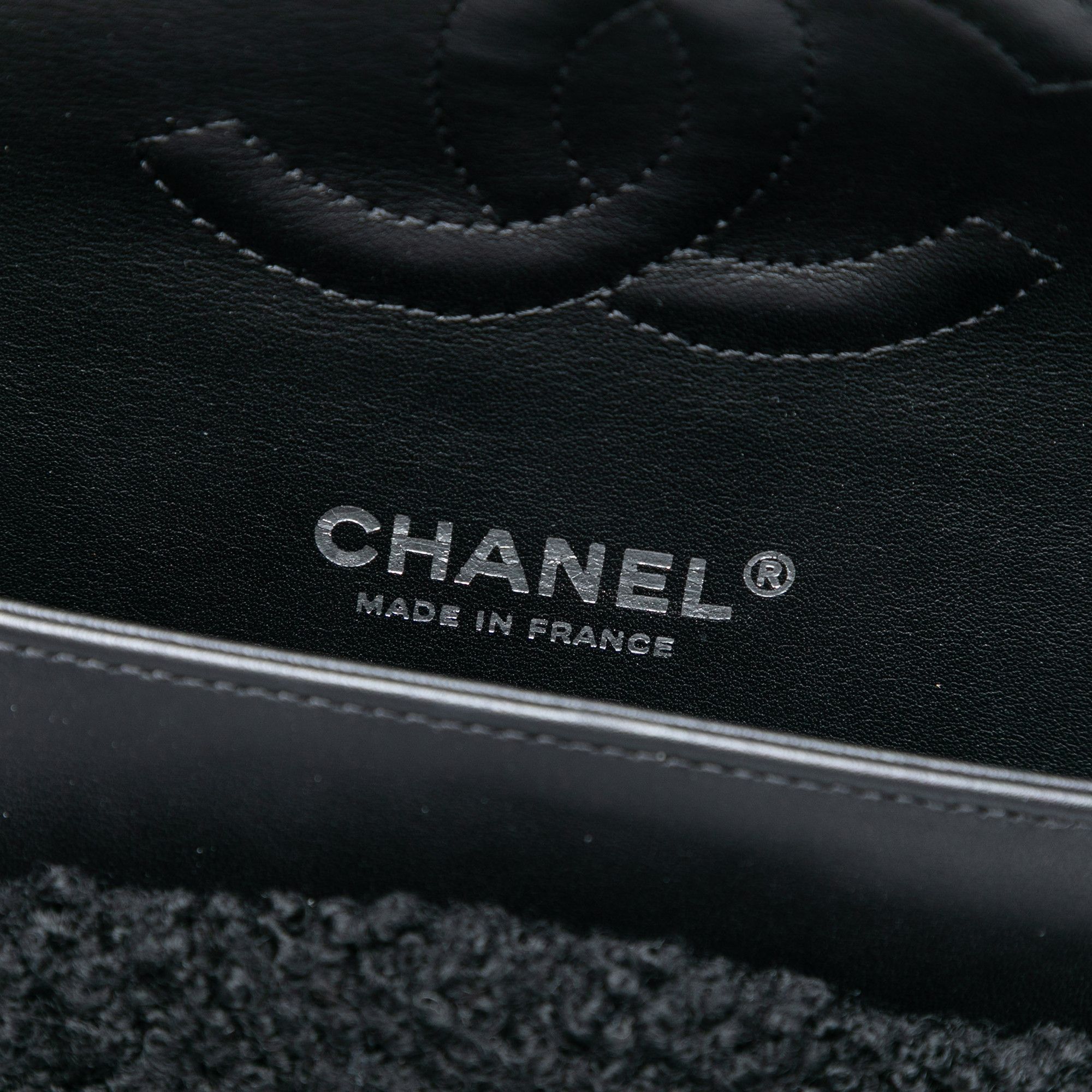 Chanel Chanel Medium Classic Tricolor Shearling Double Flap Size ONE SIZE - 5 Thumbnail