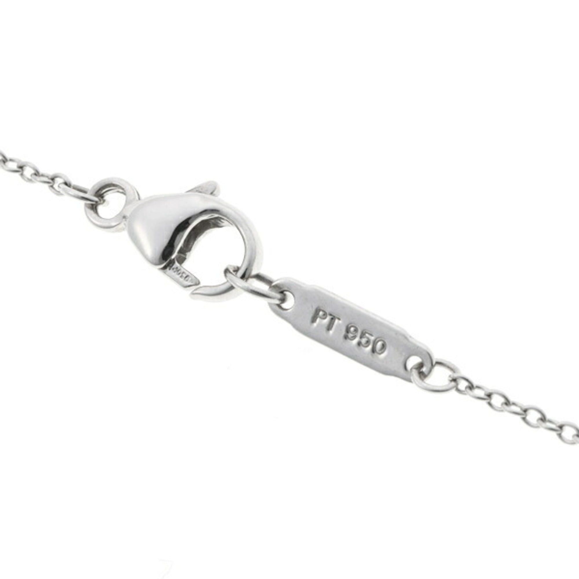 Tiffany & Co. Tiffany & Co. Jazz Drop Necklace, Graduated 6 Diamonds, Pt950, 39 cm, L-159545 Size ONE SIZE - 8 Thumbnail