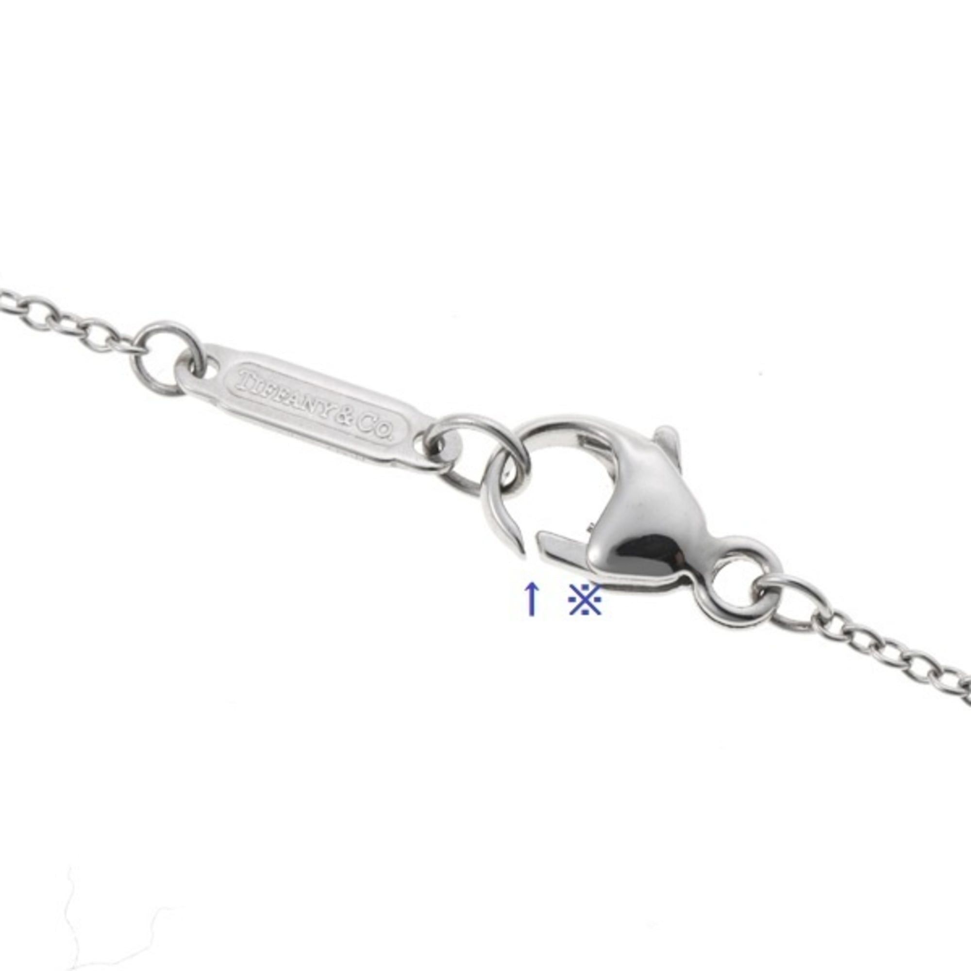 Tiffany & Co. Tiffany & Co. Jazz Drop Necklace, Graduated 6 Diamonds, Pt950, 39 cm, L-159545 Size ONE SIZE - 7 Thumbnail