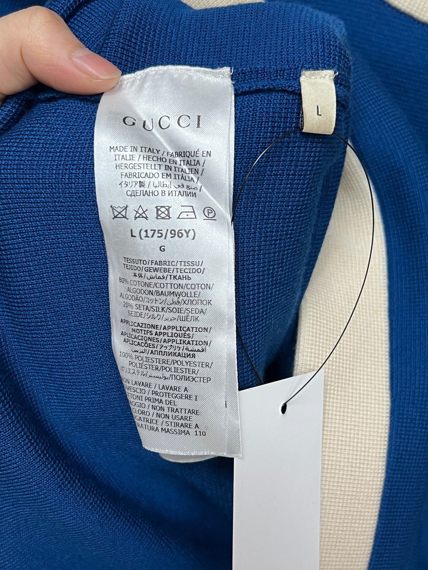 Gucci gucci blue knitted dress size l Size L / US 10 / IT 46 - 4 Thumbnail