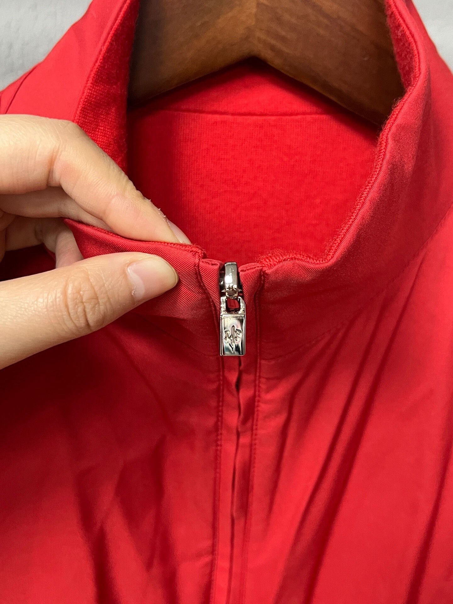 Loro Piana red reversible bomber jacket by Loro Piana Size US L / EU 52-54 / 3 - 3 Thumbnail