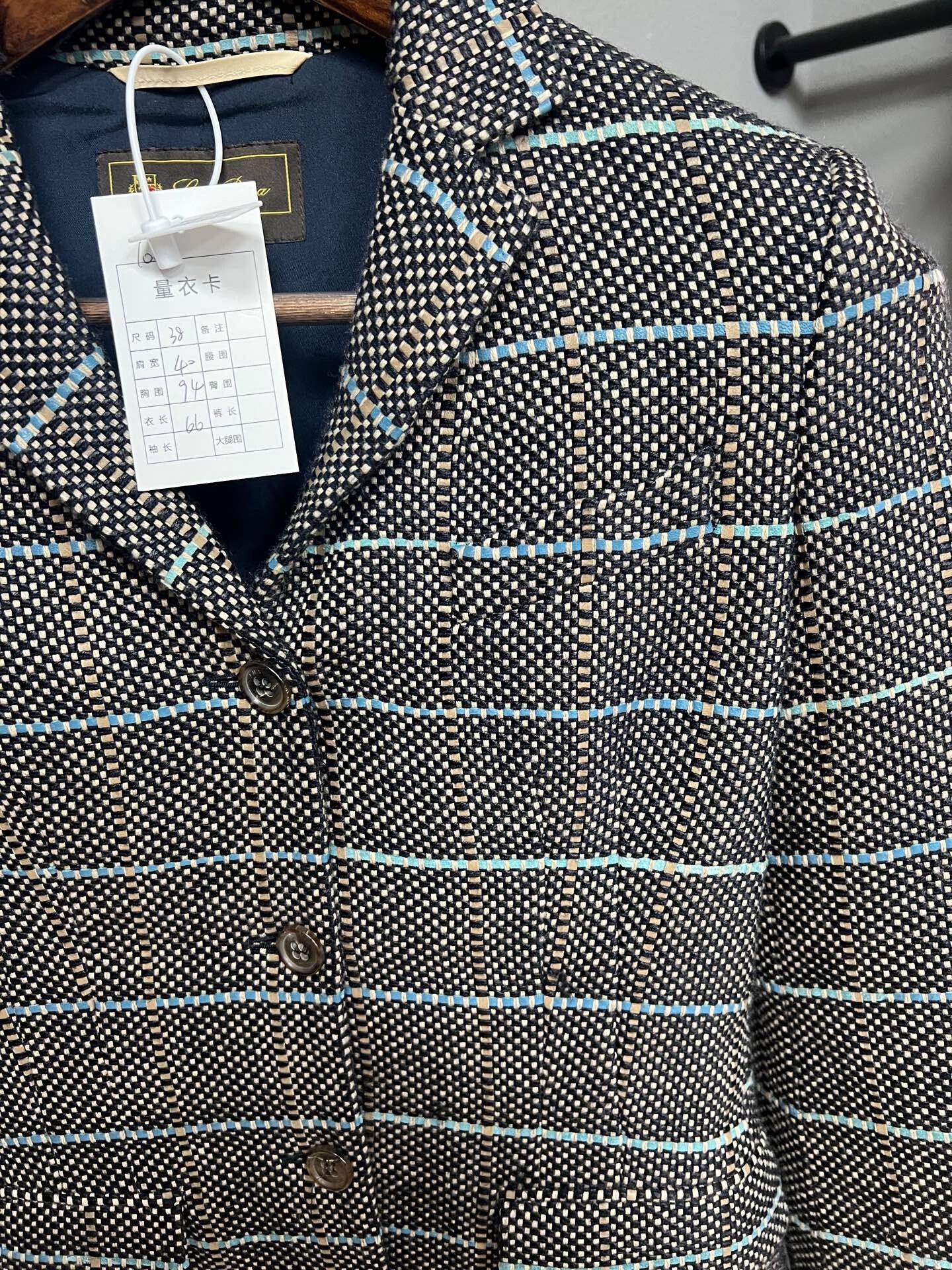 Loro Piana Loro Piana Checked Blazer Jacket Size 38 Size M / US 6-8 / IT 42-44 - 3 Thumbnail