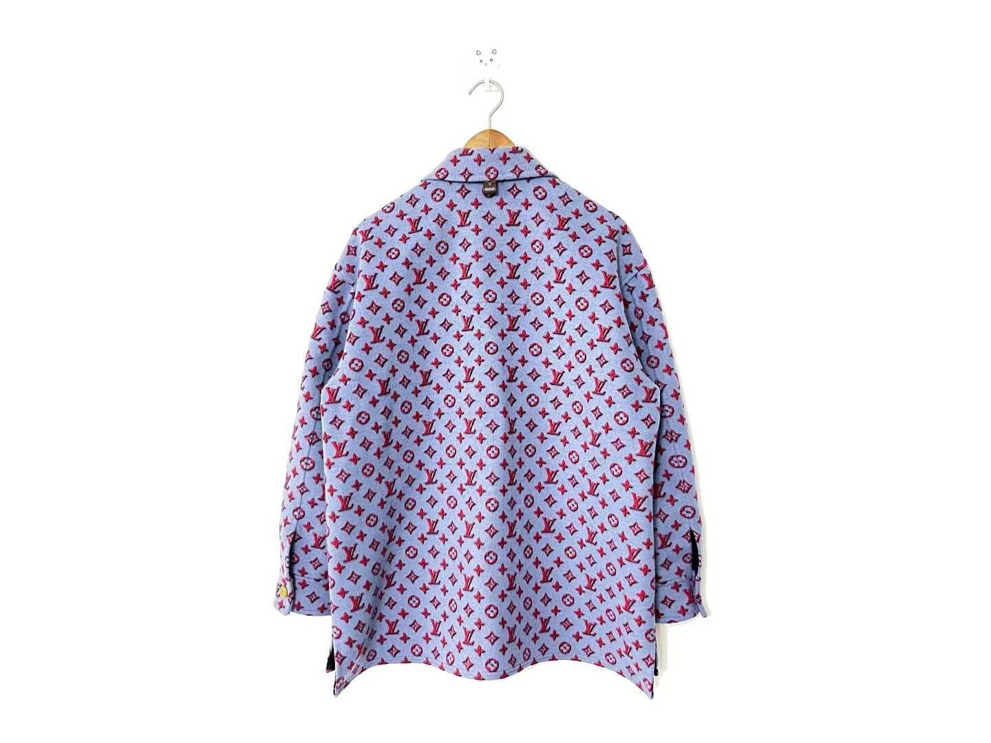 Louis Vuitton louis vuitton wool patterned coat Size M / US 6-8 / IT 42-44 - 3 Thumbnail