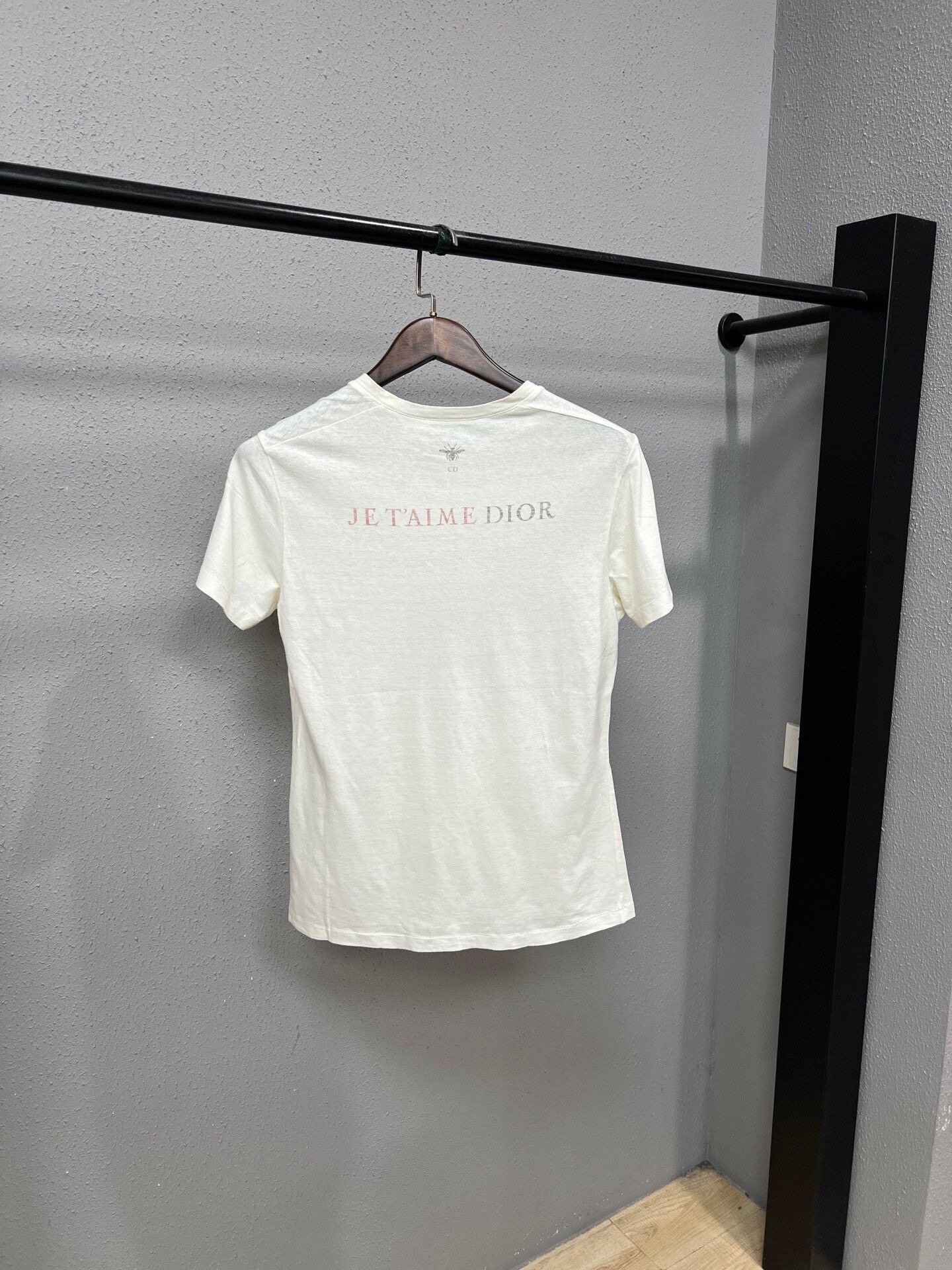 Dior Dior Short Sleeve Tee in White Size S / US 4 / IT 40 - 2 Thumbnail