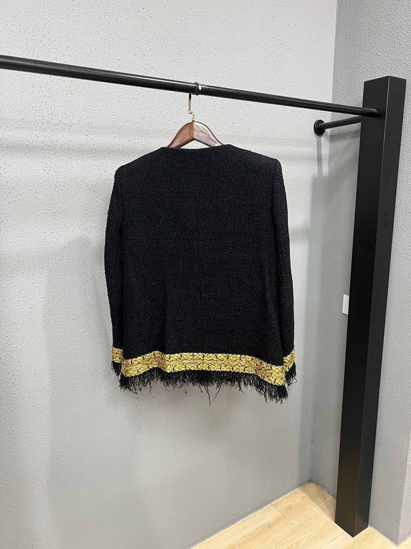 Chanel Chanel Gold Trimmed Metropolitan Jacket Size M / US 6-8 / IT 42-44 - 2 Thumbnail