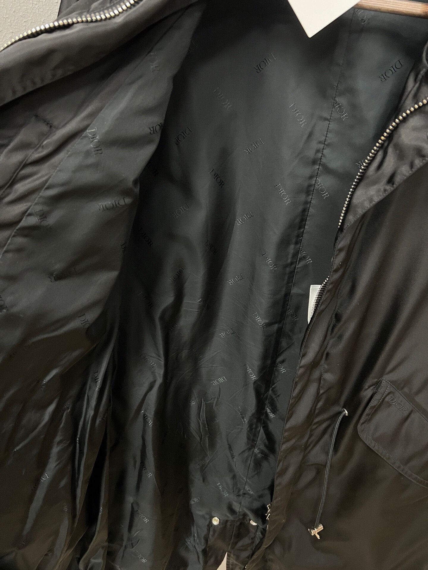 Dior dior large logo parka coat Size US L / EU 52-54 / 3 - 4 Thumbnail
