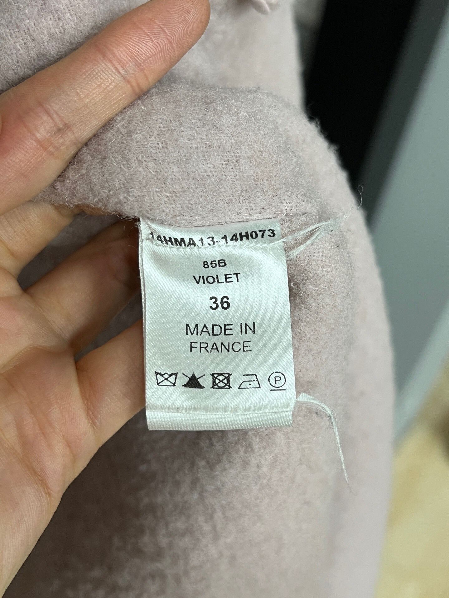 Chloe pink cashmere coat by Chole Size S / US 4 / IT 40 - 3 Thumbnail