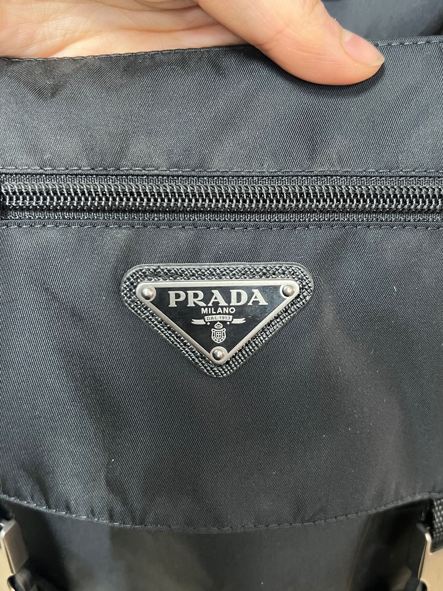 Prada prada black nylon strap skirt Size ONE SIZE - 3 Thumbnail