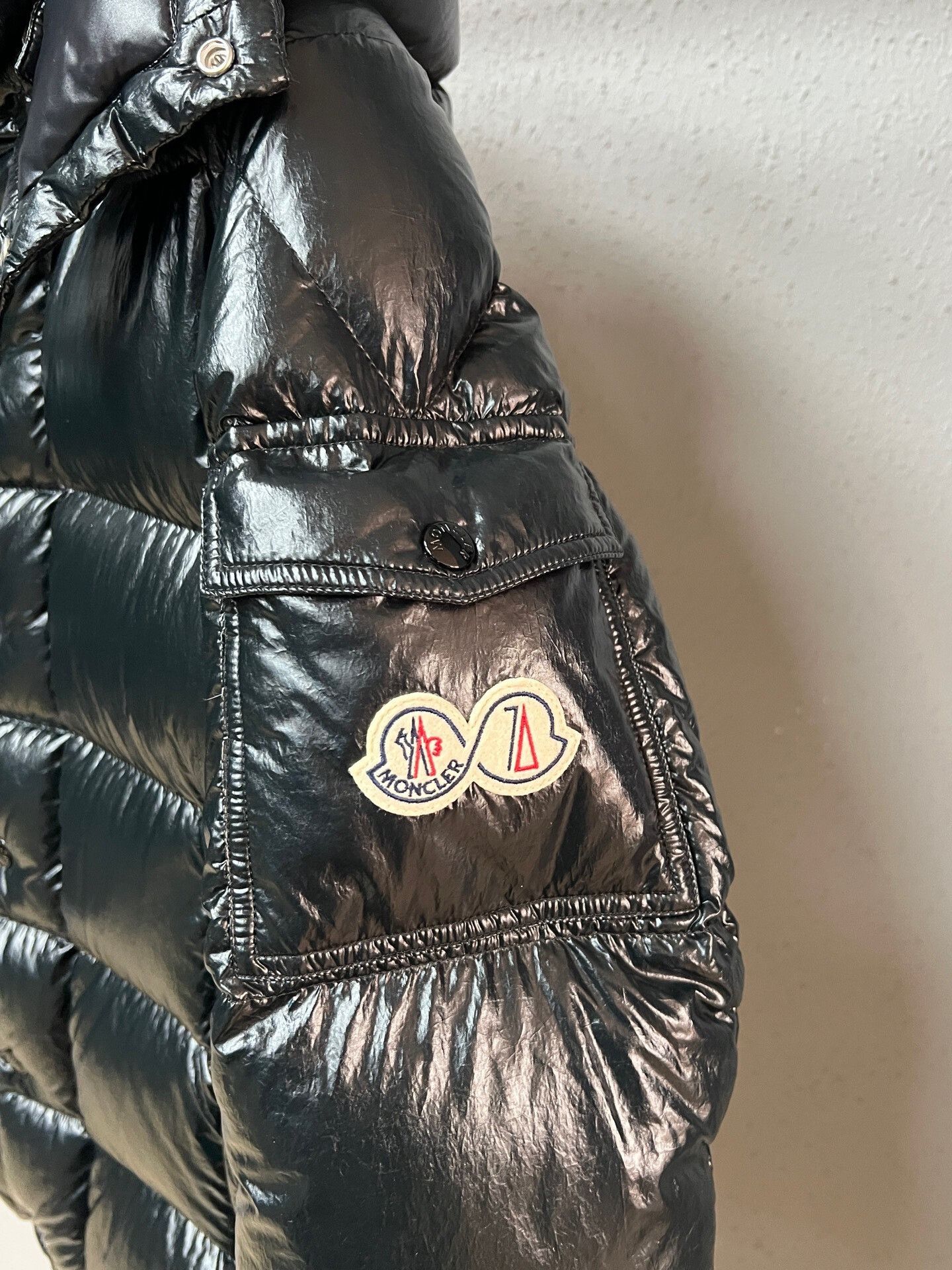 Moncler Moncler 70th Anniversary Black Down Jacket Size US S / EU 44-46 / 1 - 3 Thumbnail