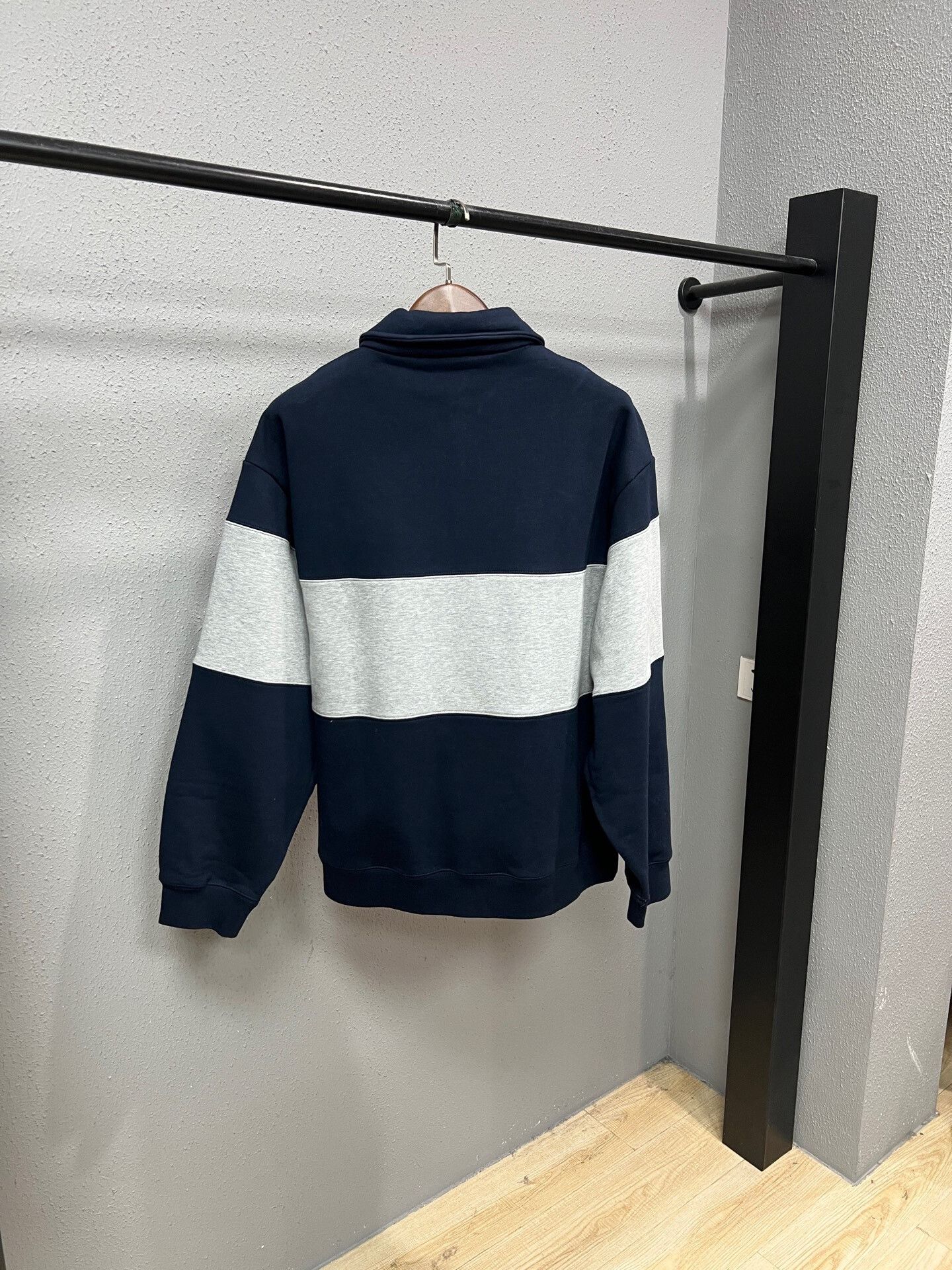 Miu Miu miumiu color-block half-zip sweatshirt Size L / US 10 / IT 46 - 2 Thumbnail