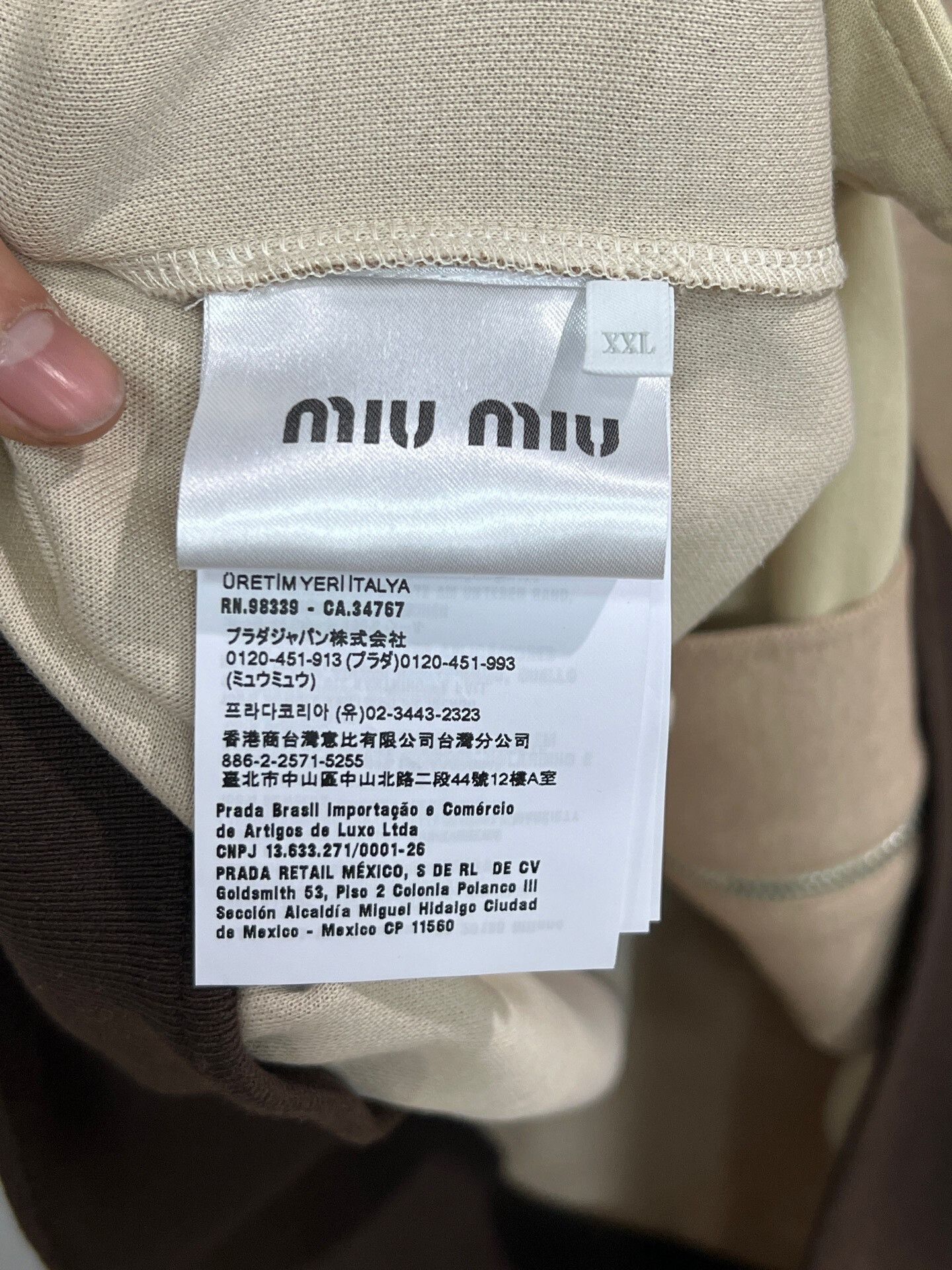 Miu Miu miu miu color-block zip jacket Size XXL / US 16-18 / IT 52-54 - 5 Thumbnail