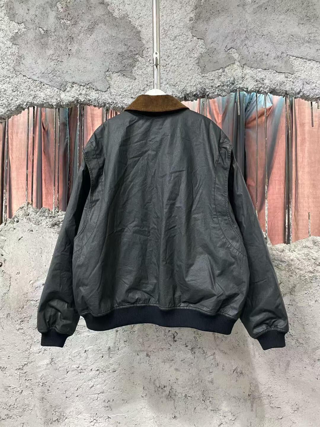 Miu Miu Miu Miu Corduroy Collar Waxed Jacket Size M / US 6-8 / IT 42-44 - 2 Thumbnail