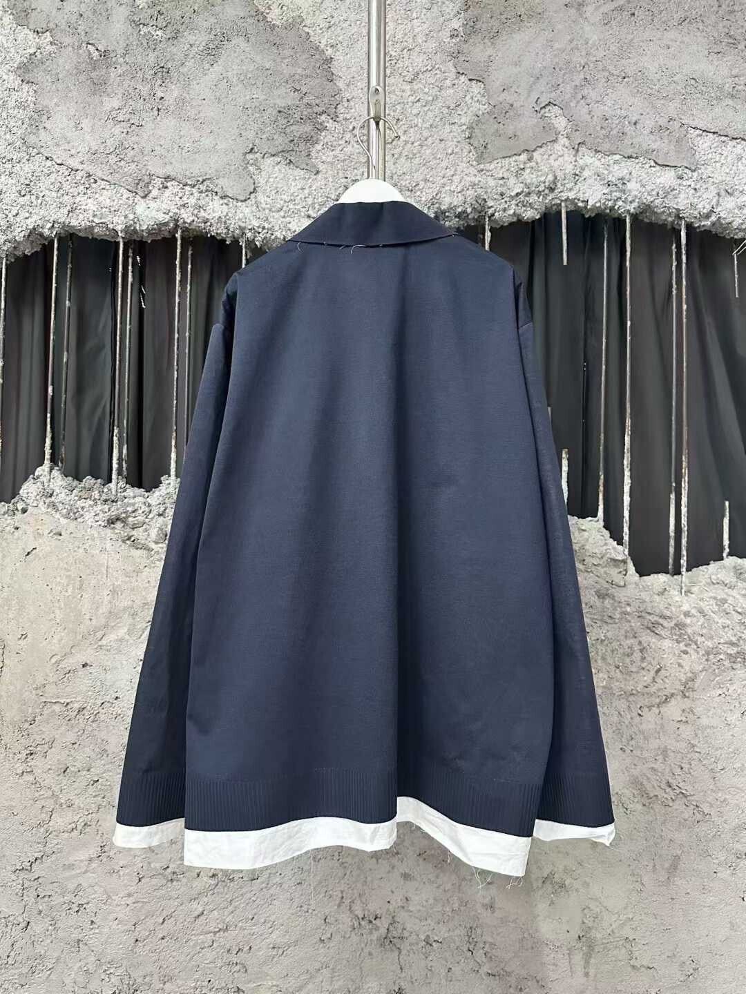 Miu Miu Miu Miu Two-Tone Knitted Jacket Size M / US 6-8 / IT 42-44 - 2 Thumbnail